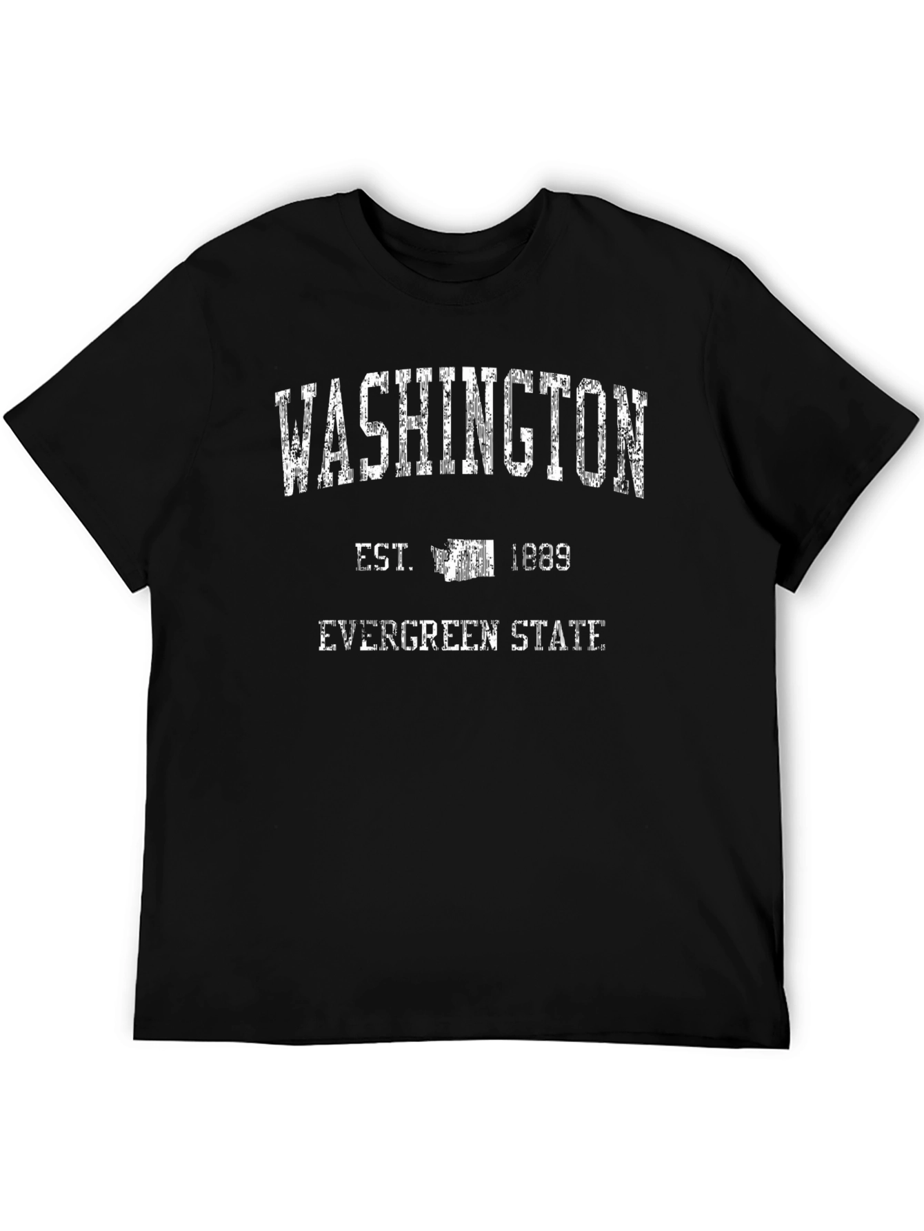 Washington State T-Shirt Evergreen State EST 1889