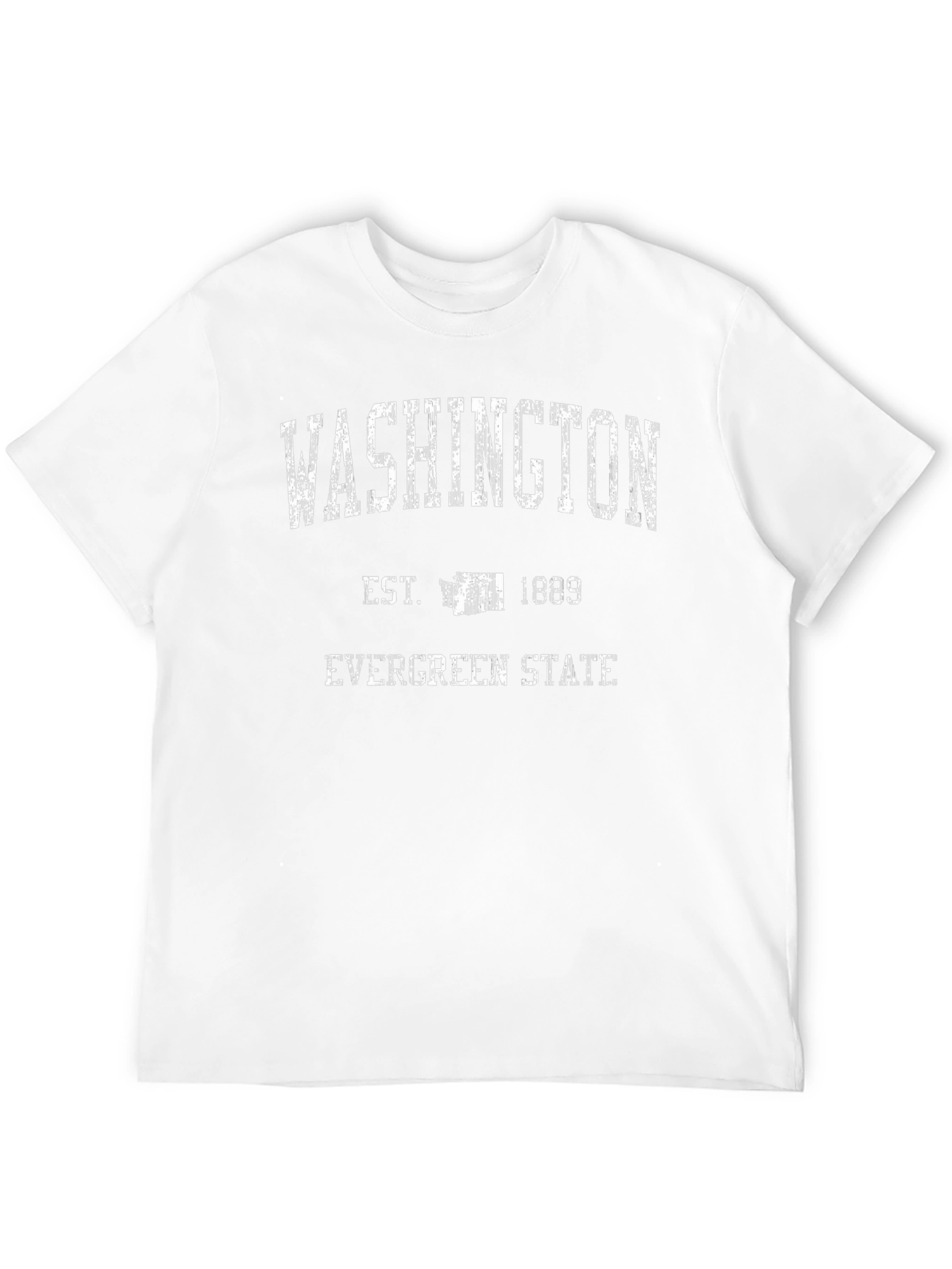 Washington State T-Shirt Evergreen State EST 1889