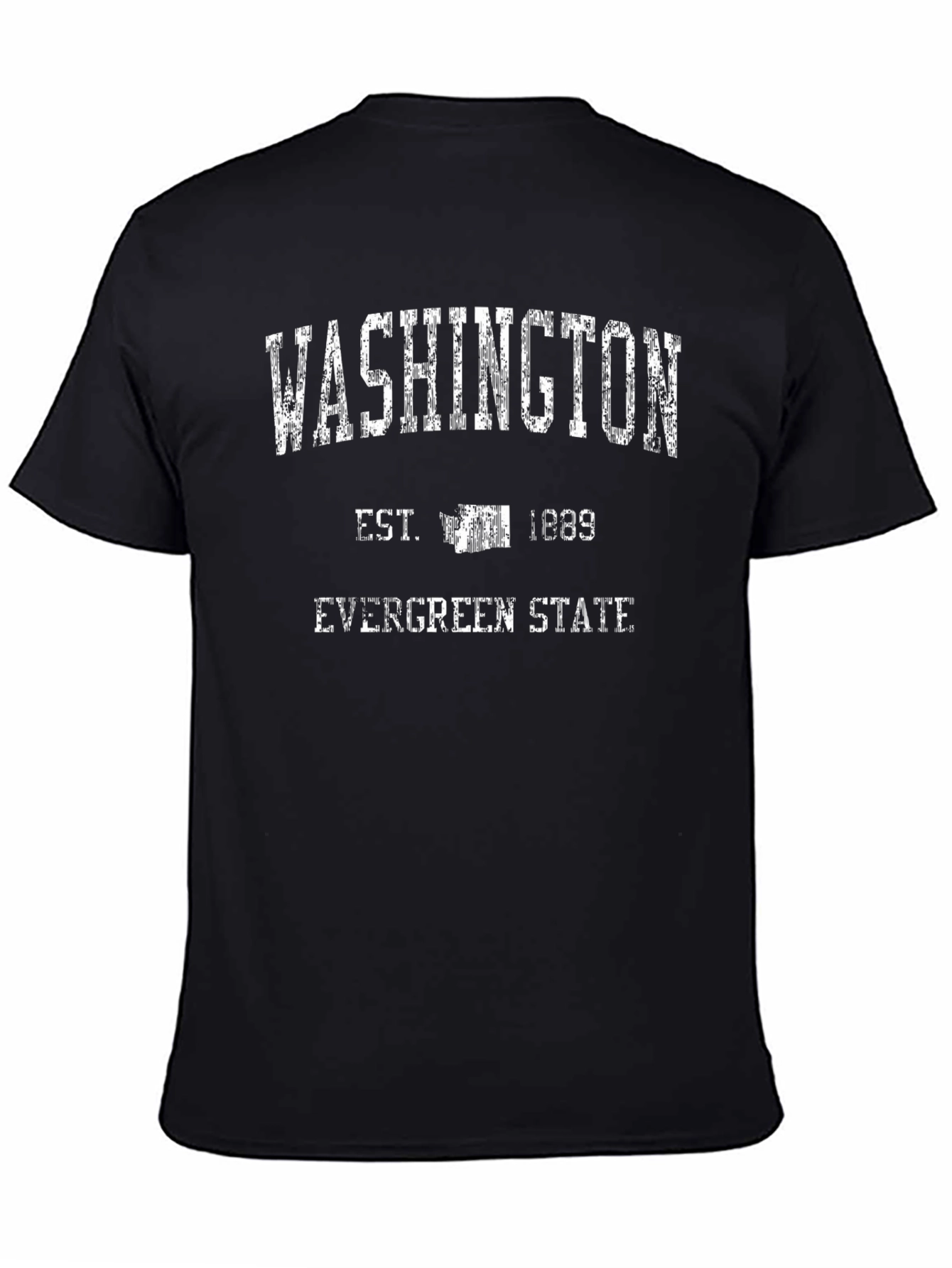 Washington State T-Shirt Evergreen State EST 1889