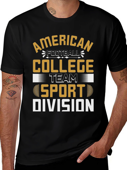 American Football College Team Sport T-Shirt
