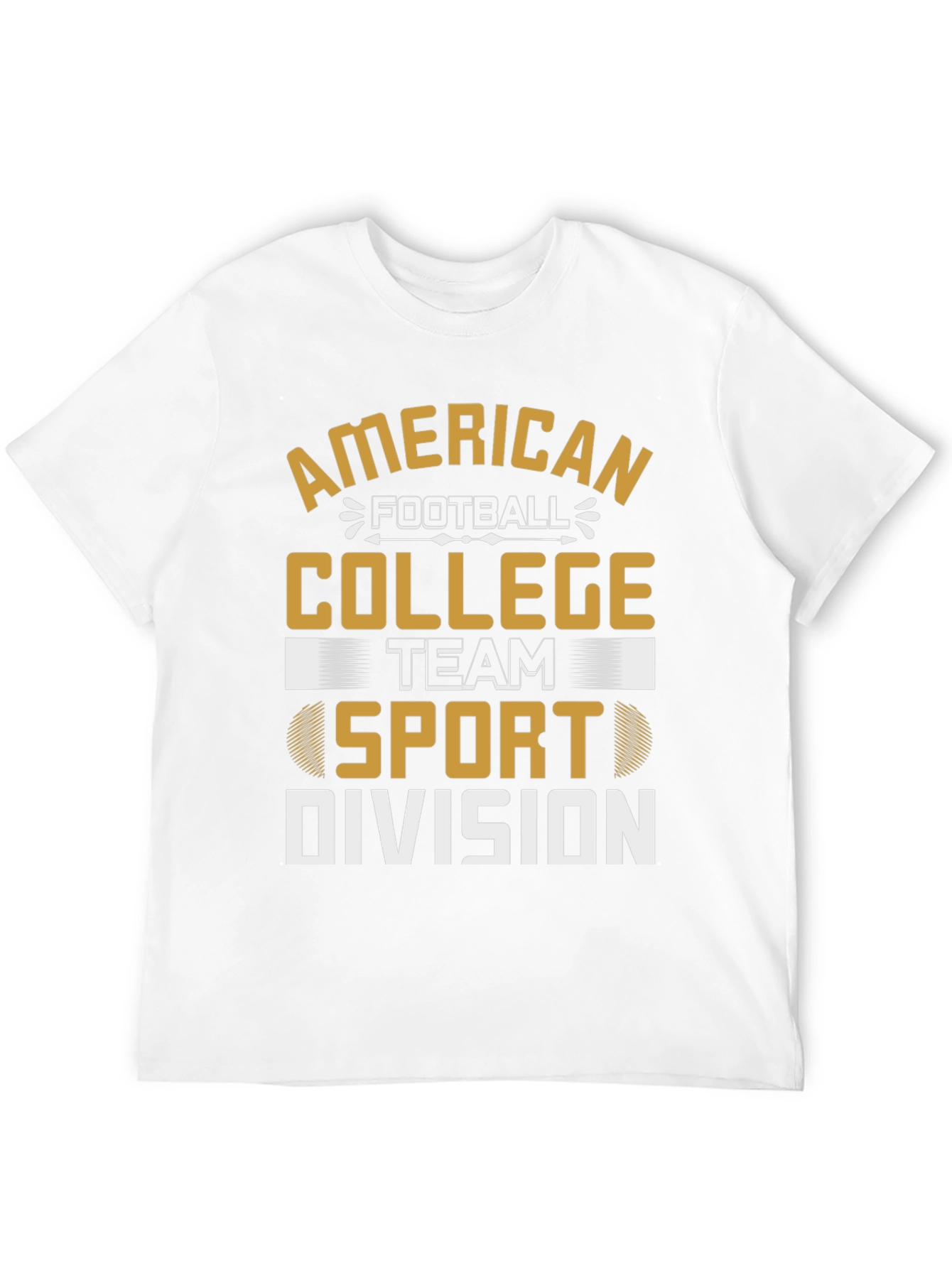 American Football College Team Sport T-Shirt