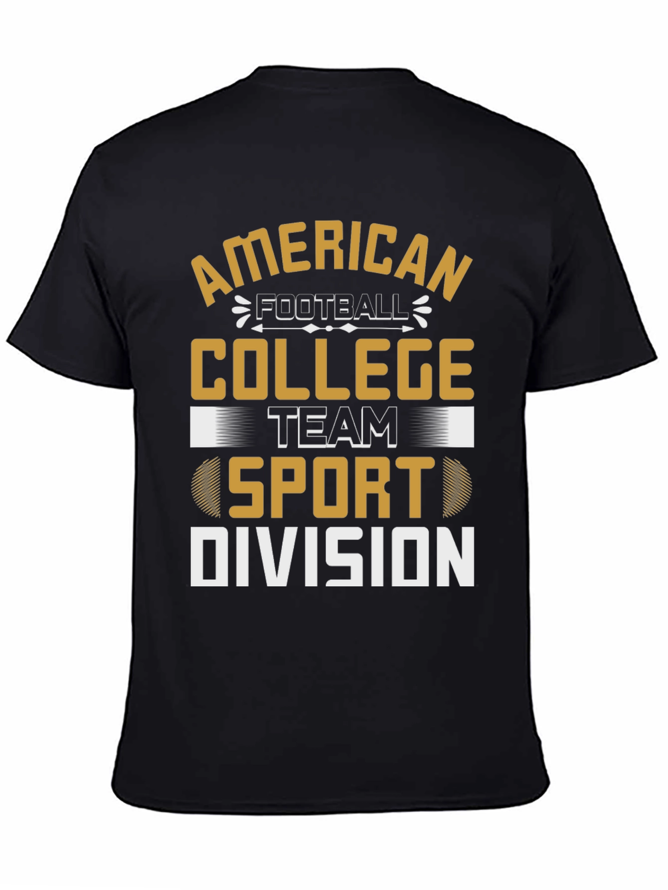 American Football College Team Sport T-Shirt