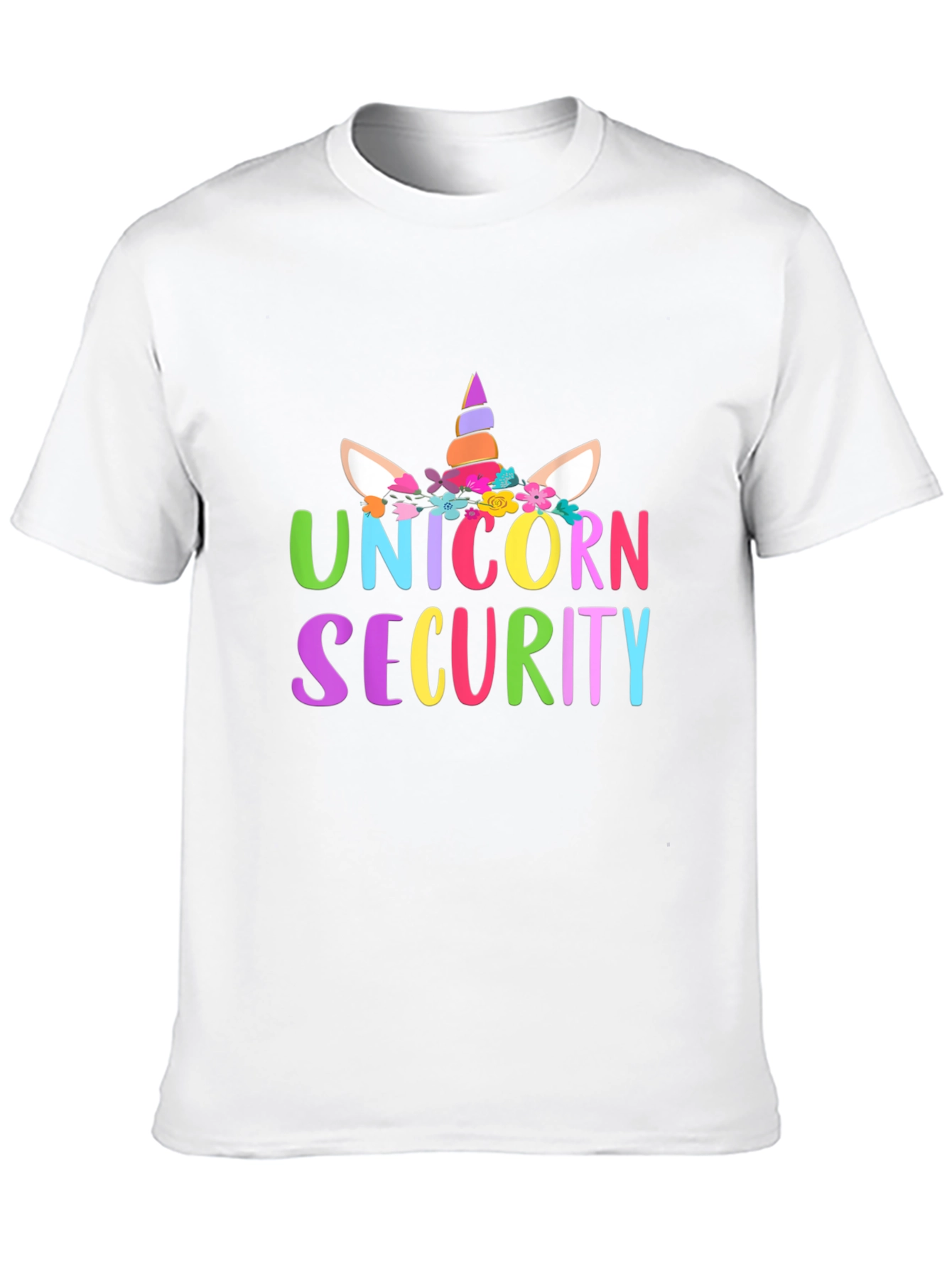 Unicorn Security Black T-Shirt