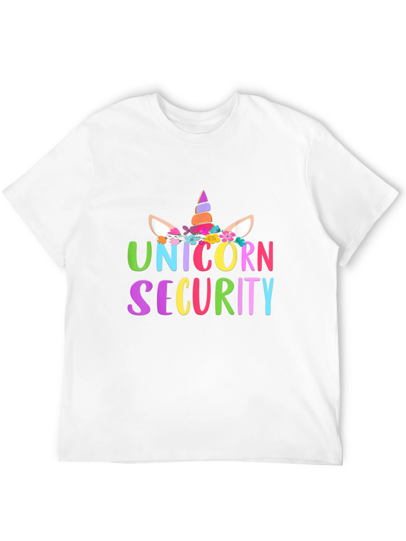 Unicorn Security Black T-Shirt