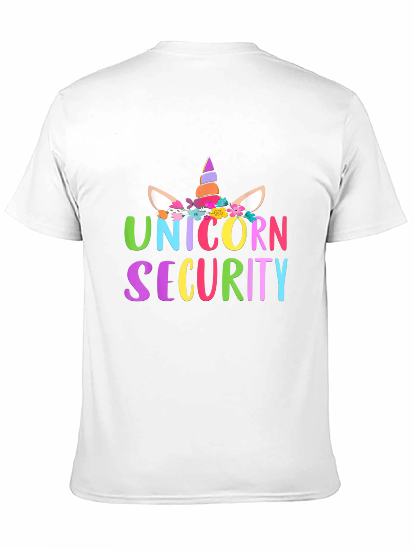 Unicorn Security Black T-Shirt