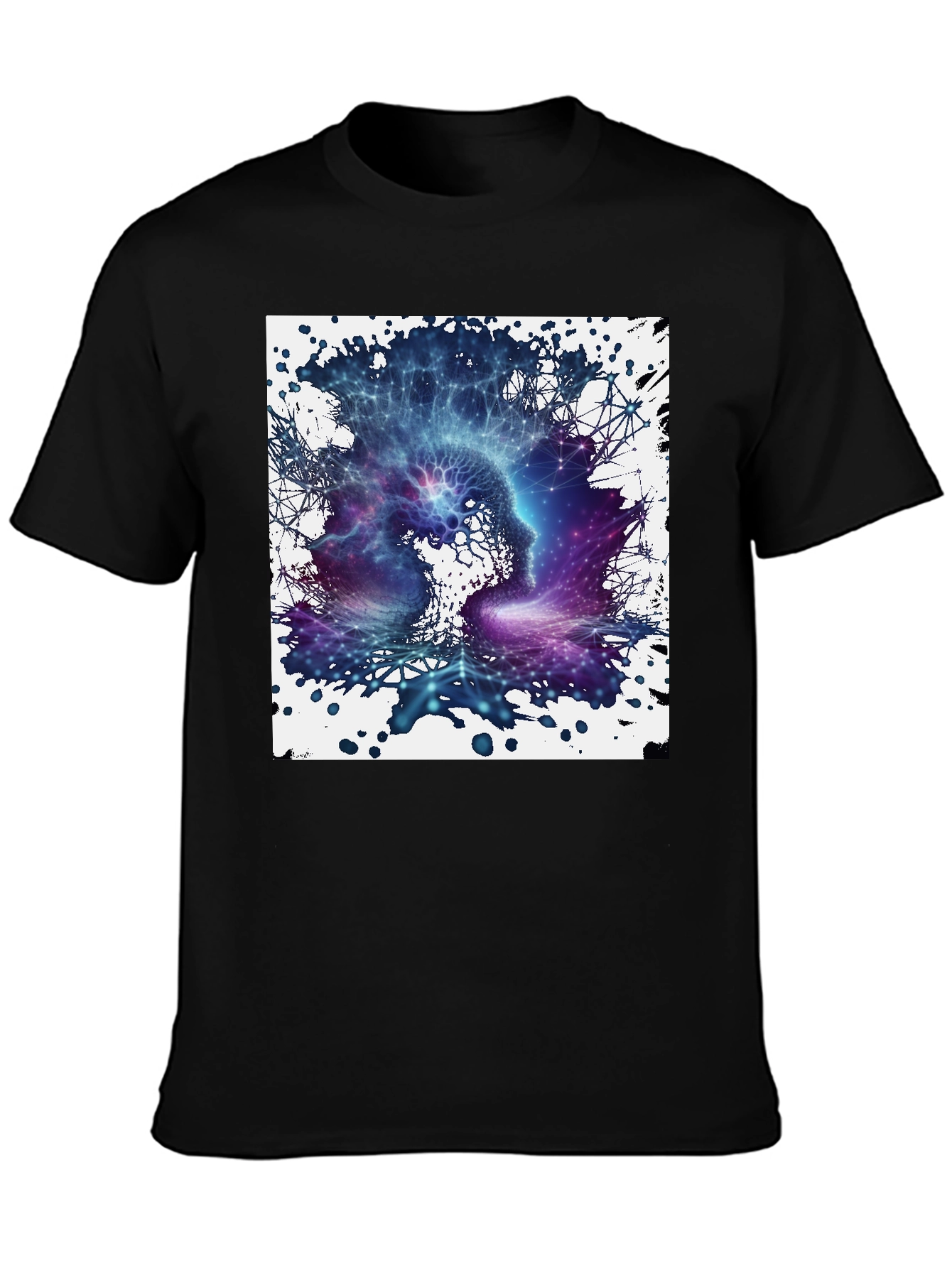 Abstract Mind T-Shirt - Artistic Brain Graphic Tee