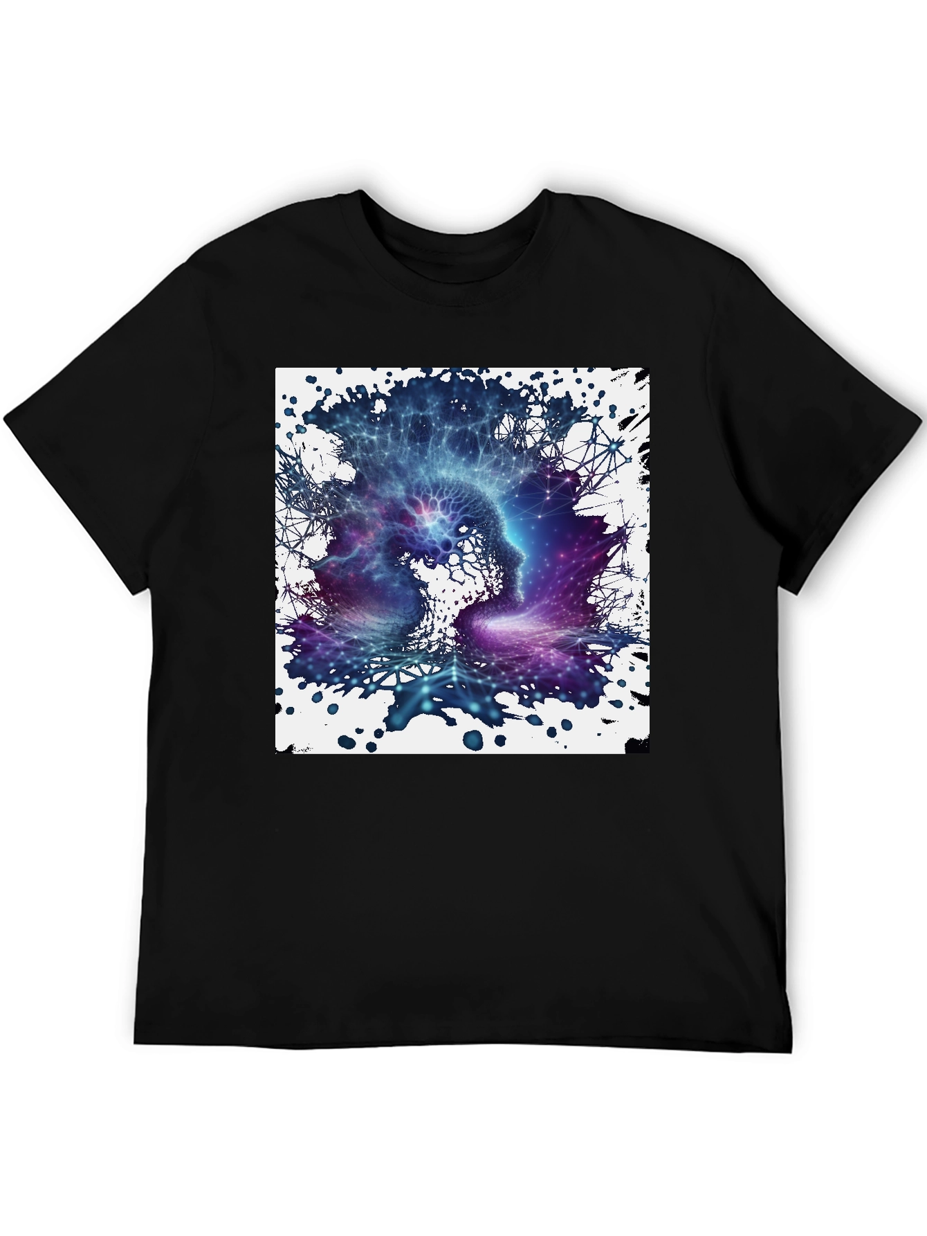 Abstract Mind T-Shirt - Artistic Brain Graphic Tee