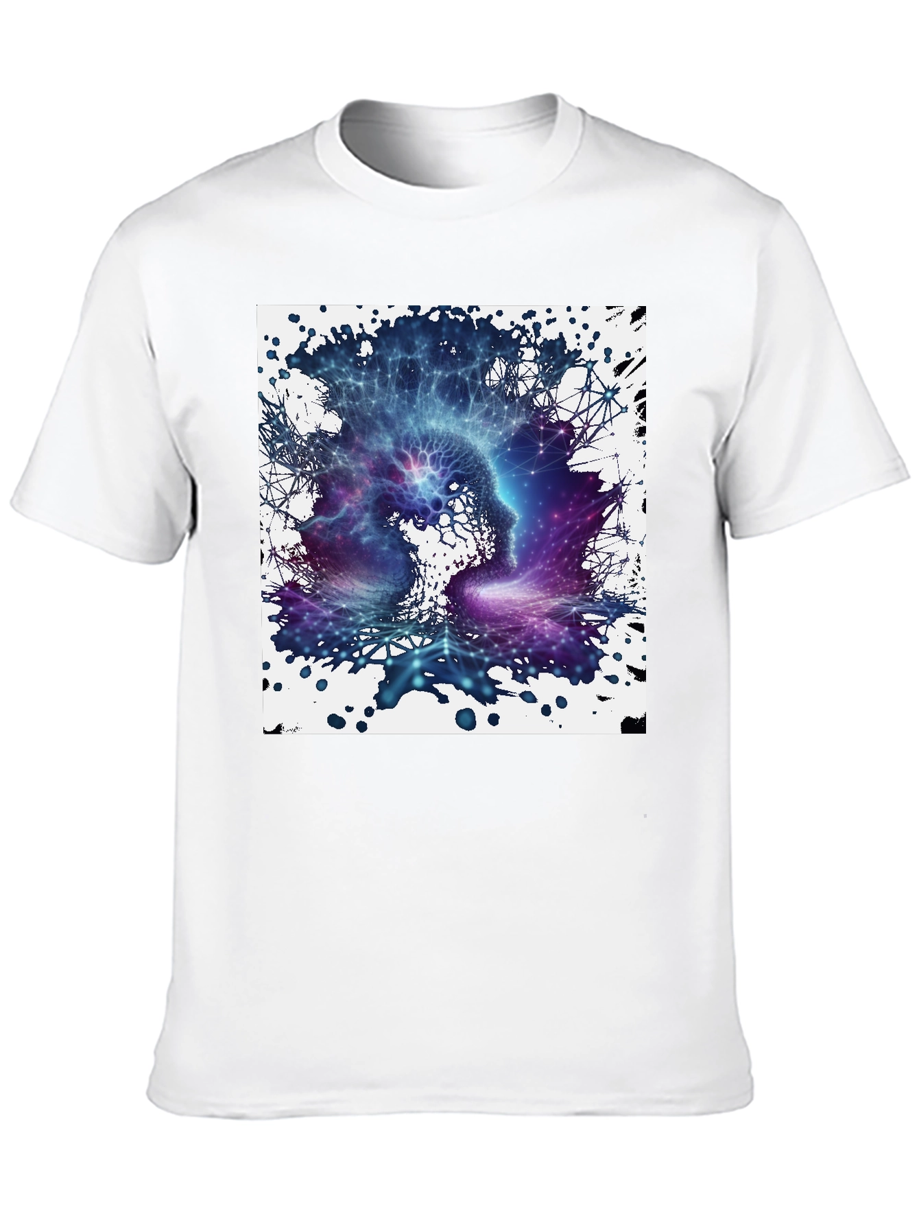 Abstract Mind T-Shirt - Artistic Brain Graphic Tee