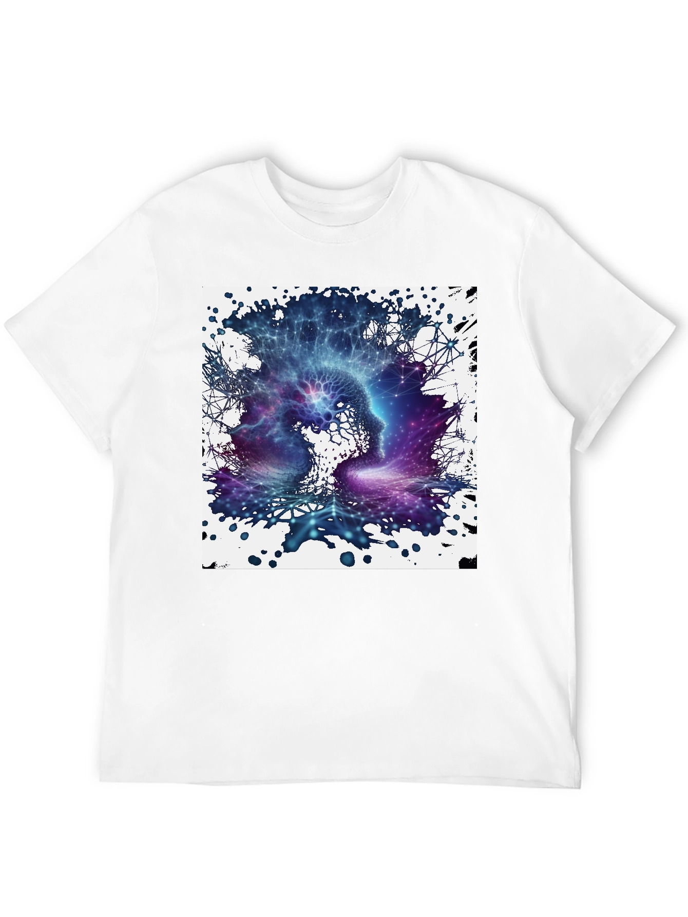 Abstract Mind T-Shirt - Artistic Brain Graphic Tee