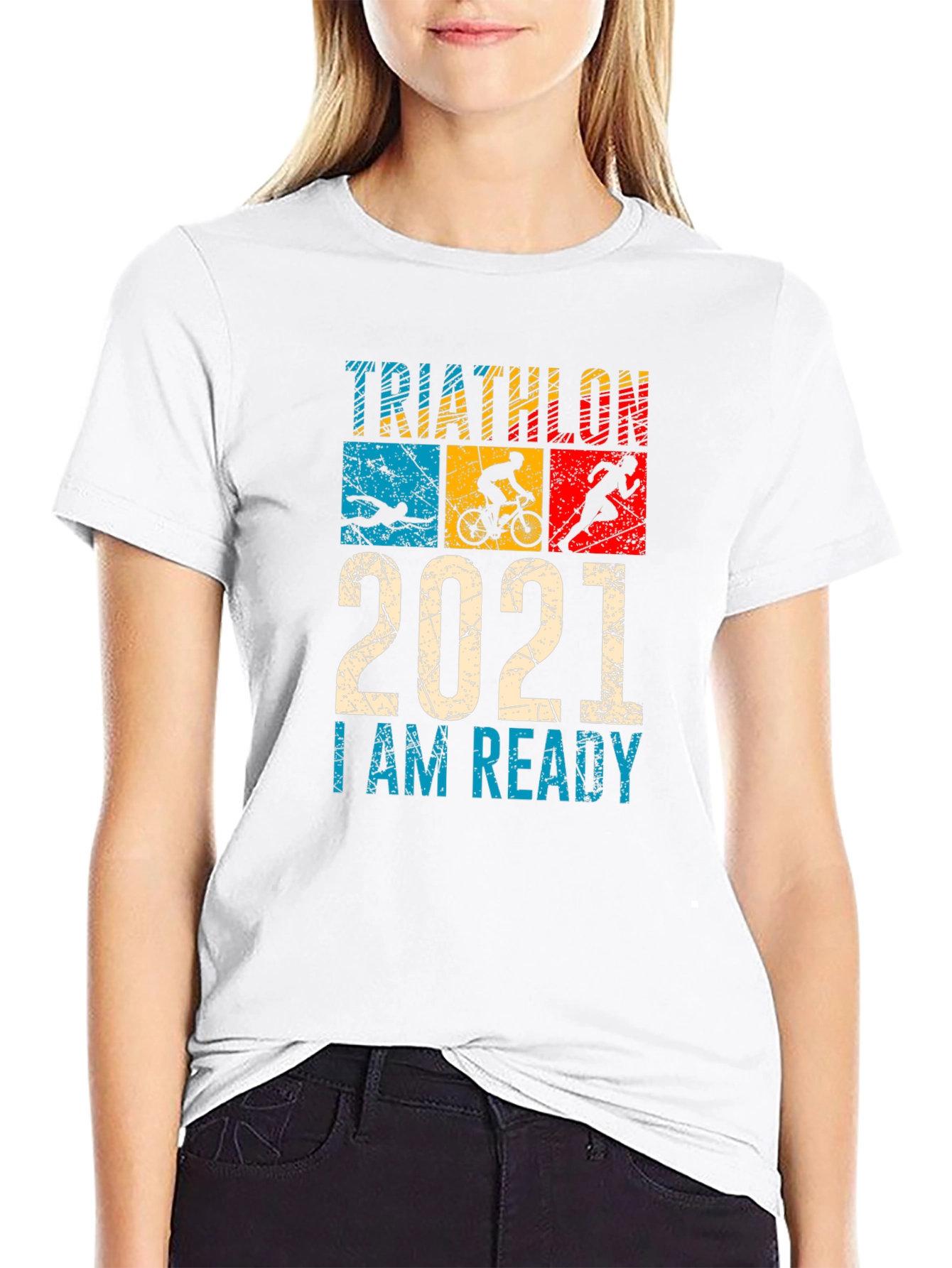Triathlon 2021 T-Shirt - I am Ready