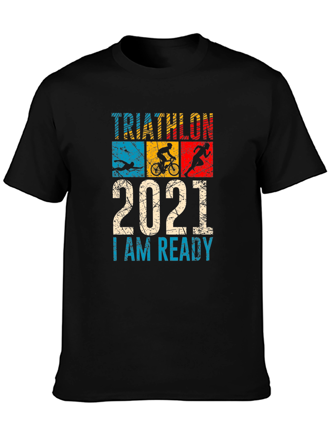 Triathlon 2021 T-Shirt - I am Ready