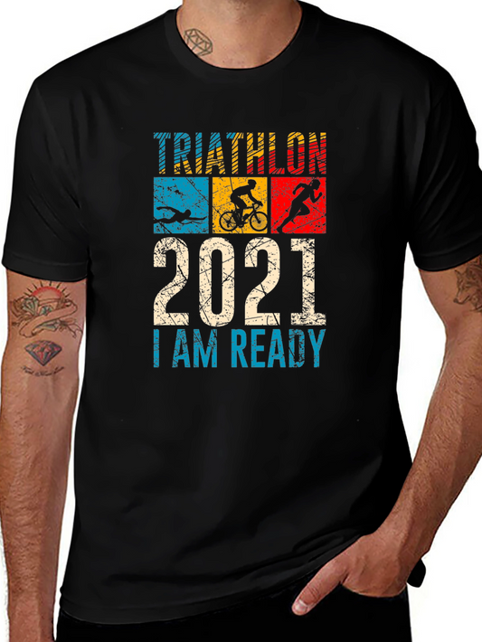Triathlon 2021 T-Shirt - I am Ready