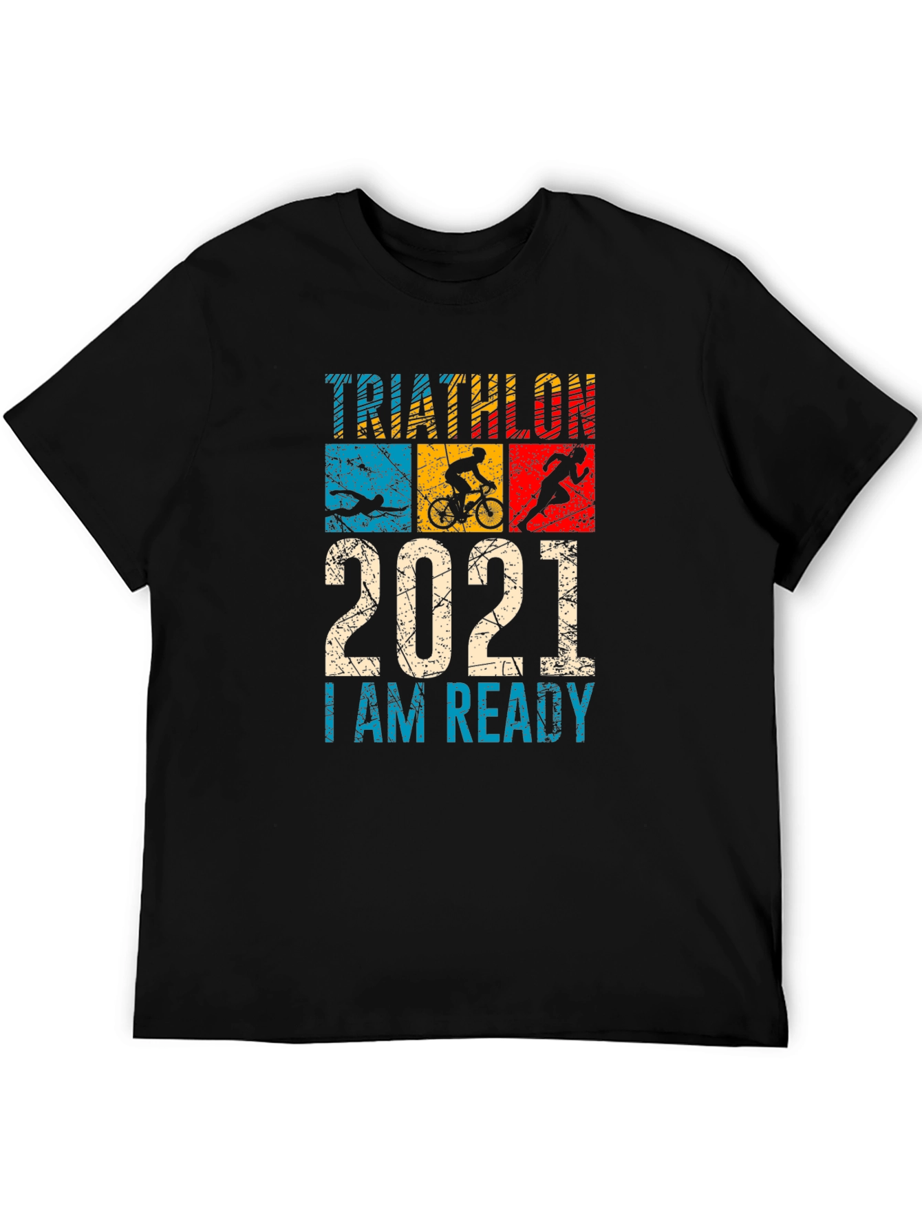 Triathlon 2021 T-Shirt - I am Ready