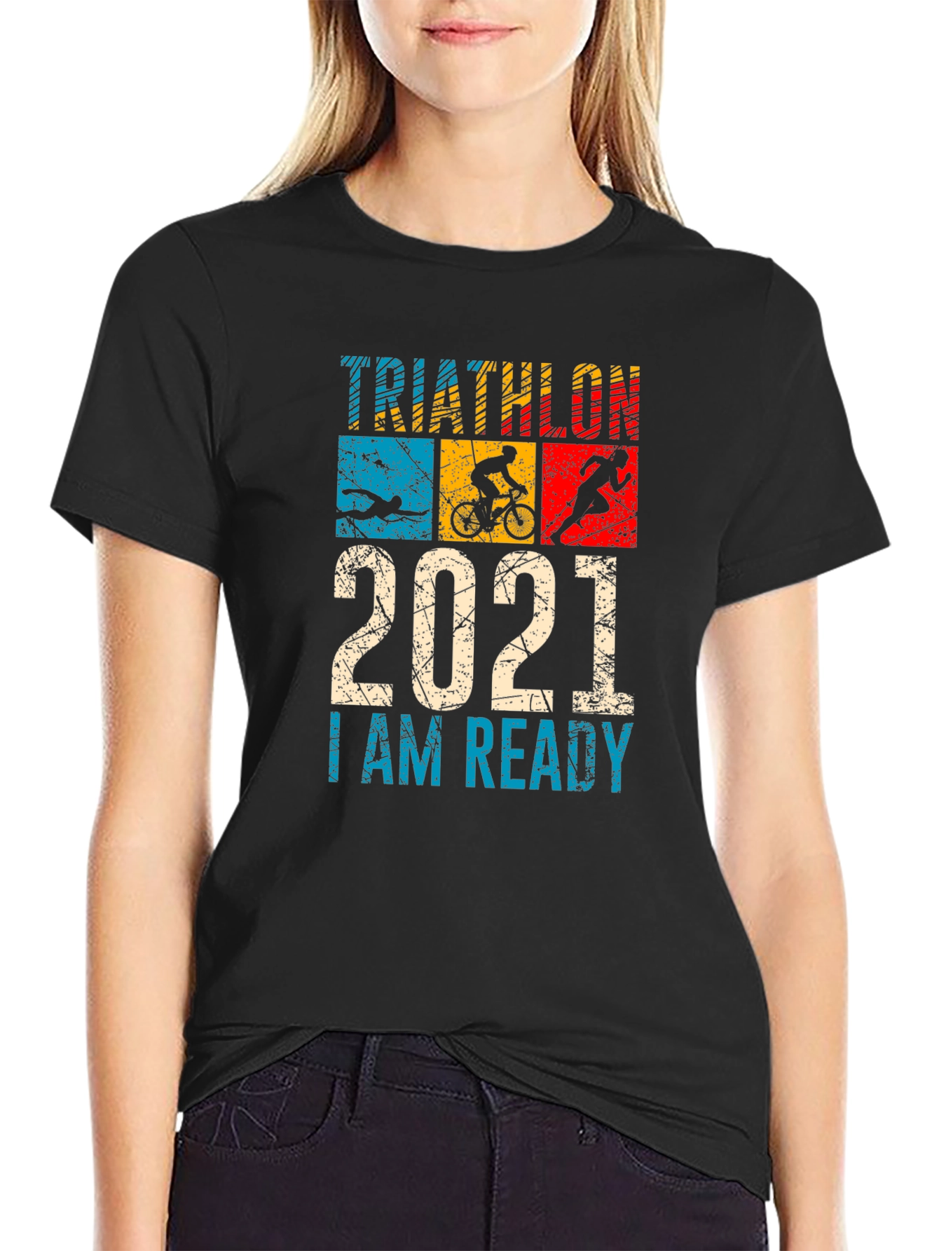 Triathlon 2021 T-Shirt - I am Ready