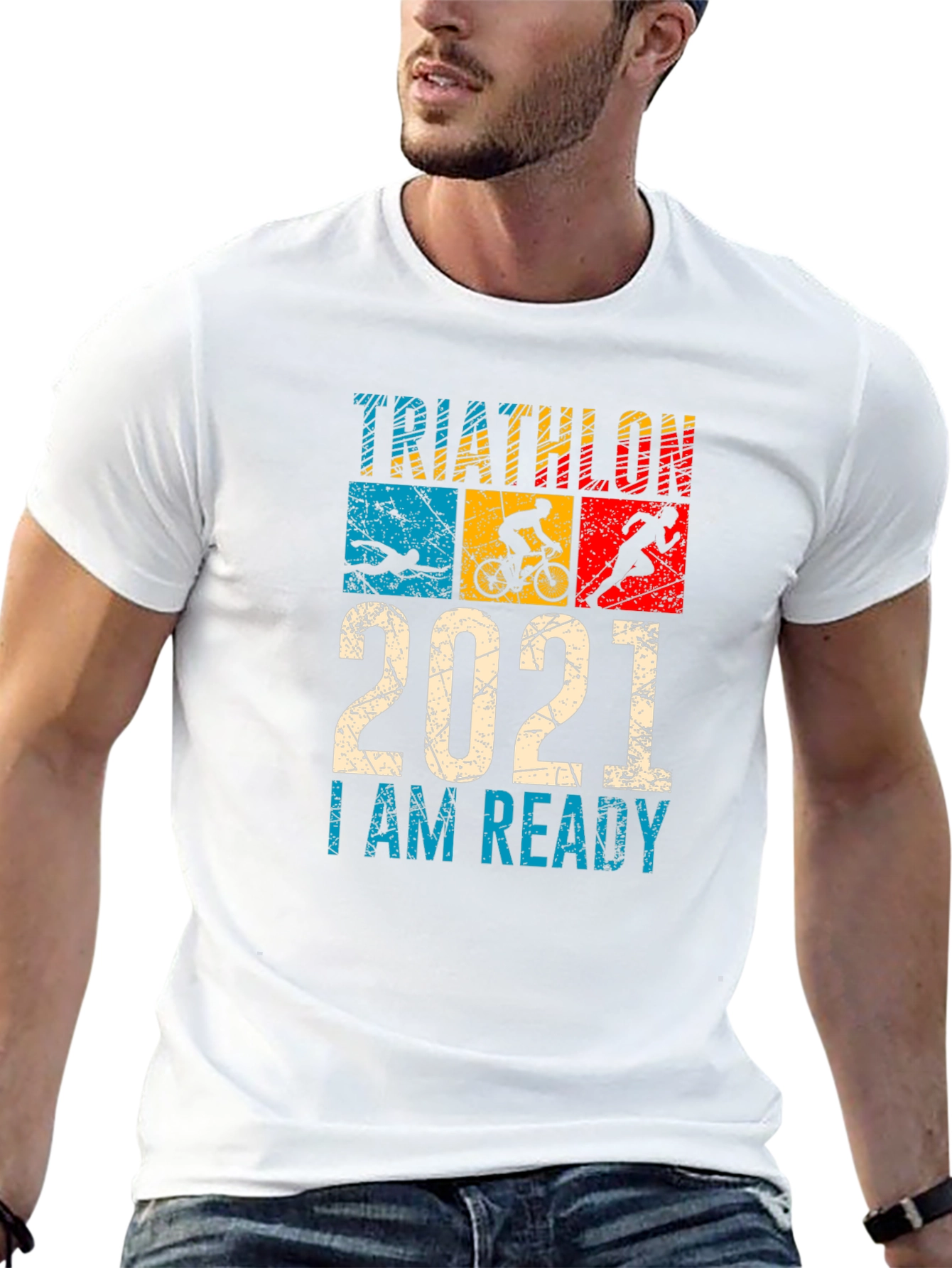 Triathlon 2021 T-Shirt - I am Ready