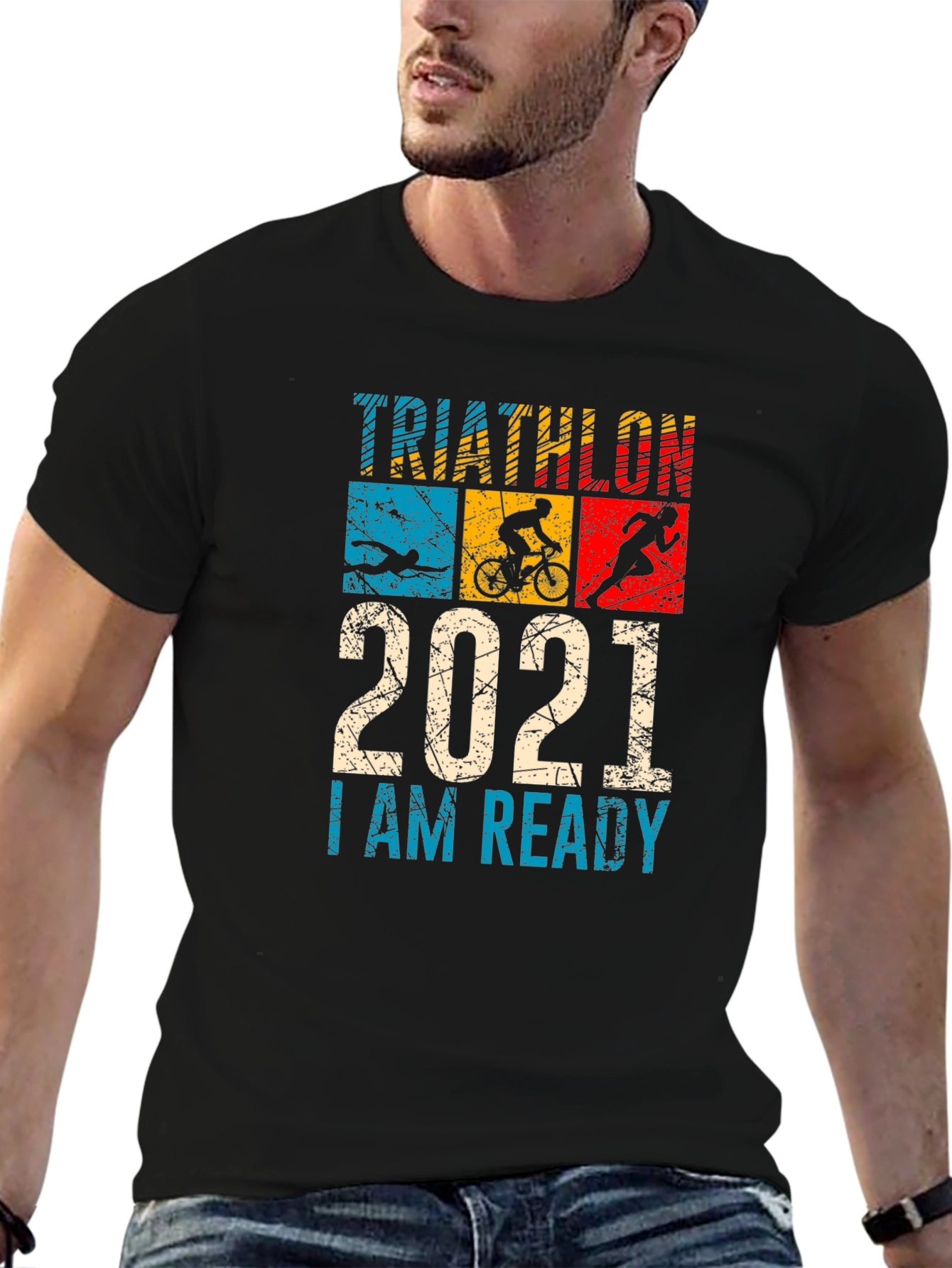 Triathlon 2021 T-Shirt - I am Ready