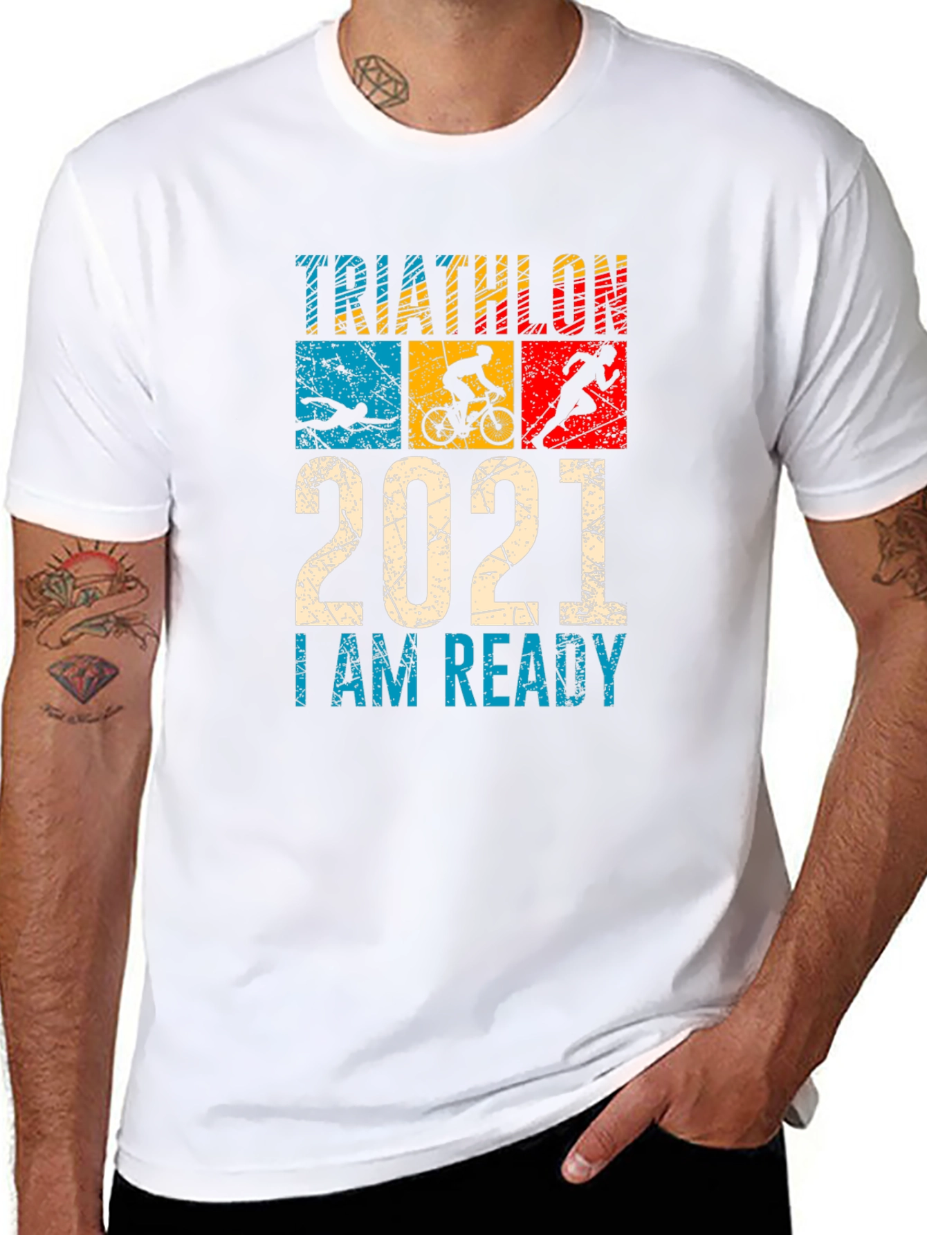 Triathlon 2021 T-Shirt - I am Ready