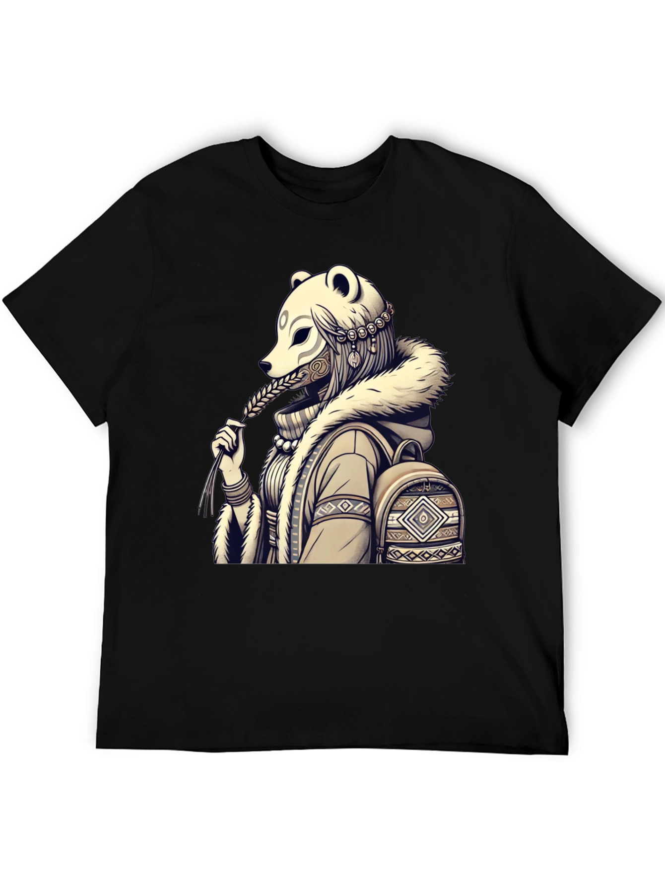 Bear Mask Graphic Tee