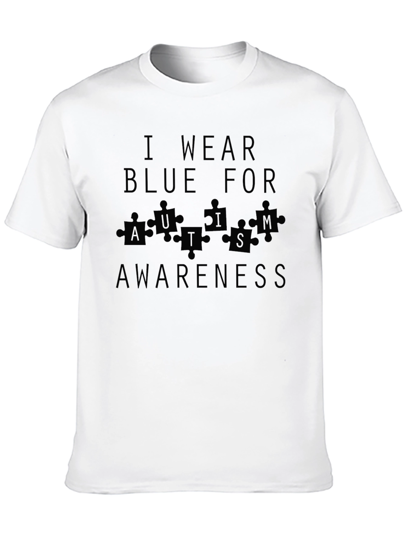 Autism Awareness T-Shirt: I Wear Blue For...