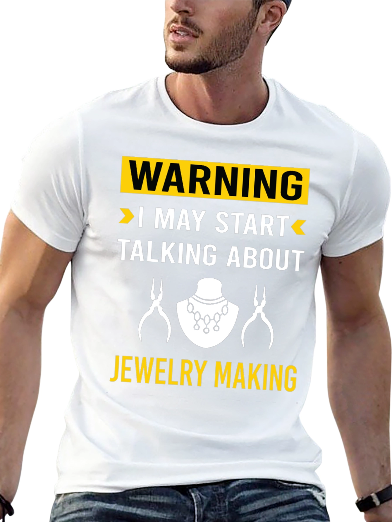 Warning: Jewelry Making Hobbyist T-Shirt