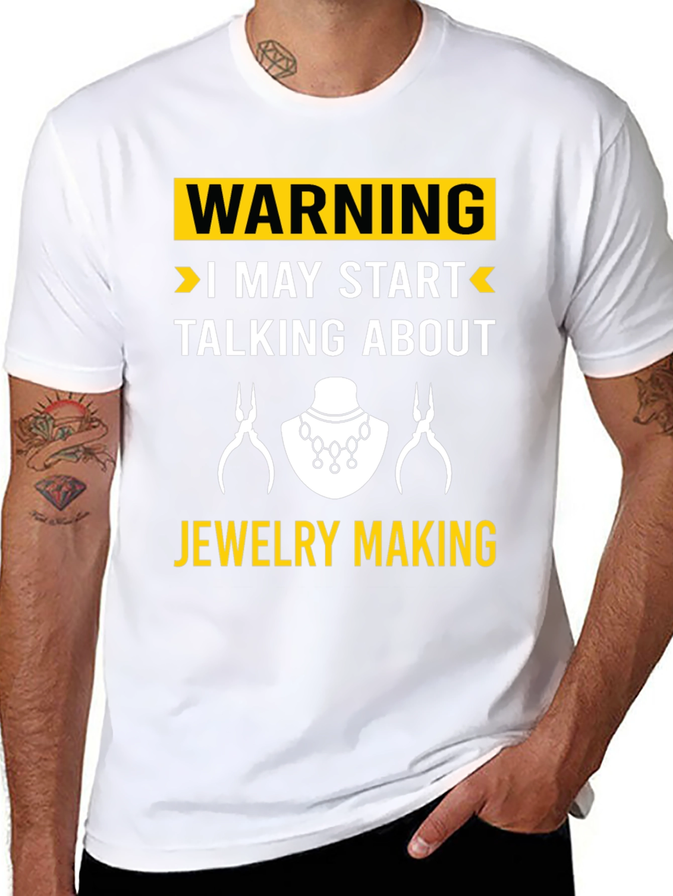Warning: Jewelry Making Hobbyist T-Shirt