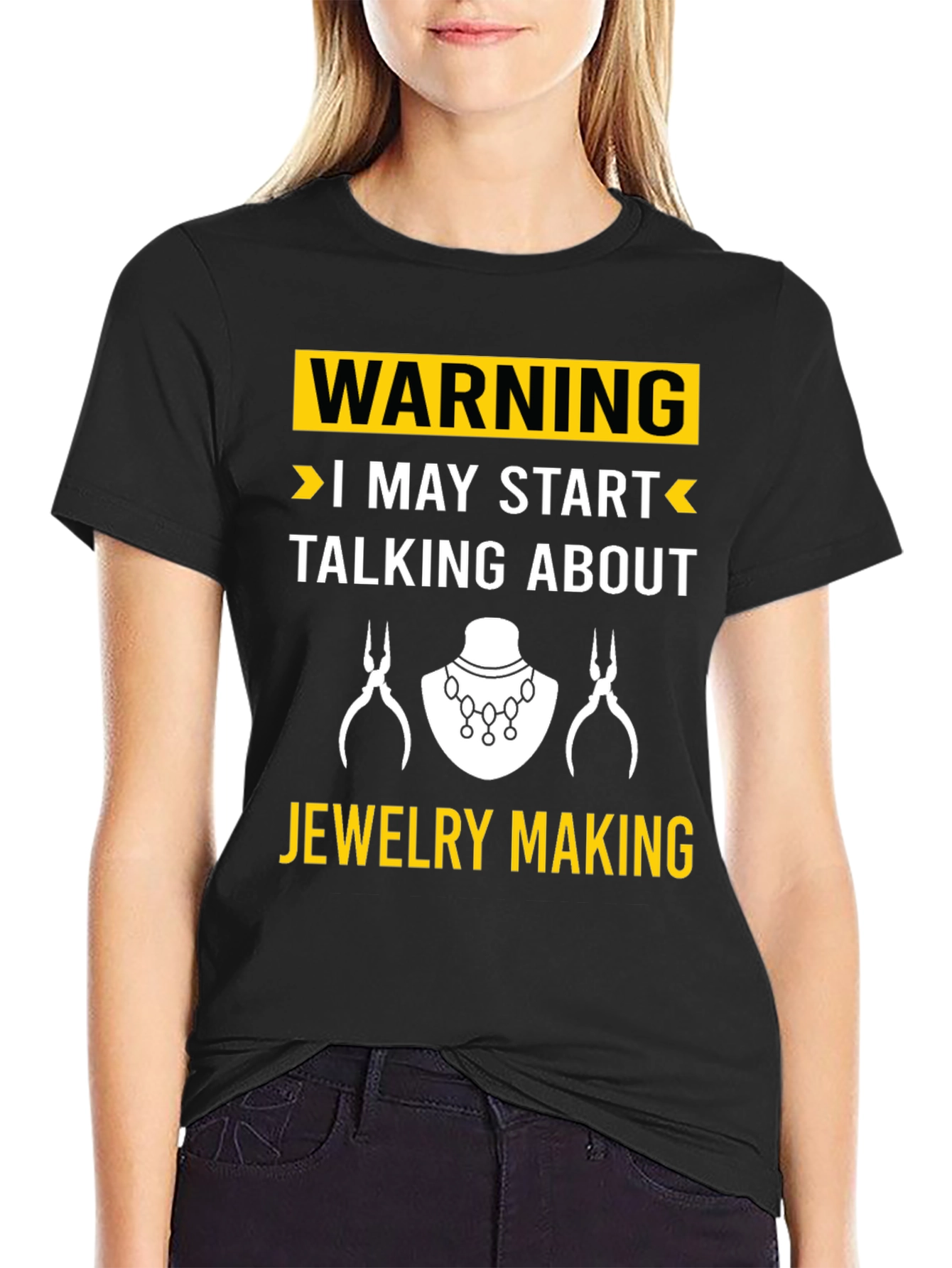 Warning: Jewelry Making Hobbyist T-Shirt
