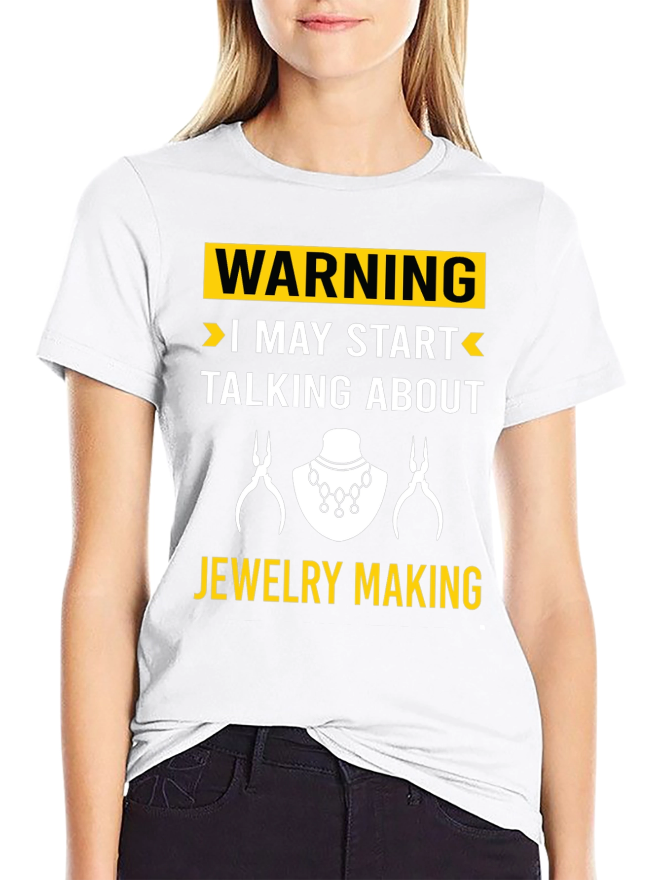 Warning: Jewelry Making Hobbyist T-Shirt