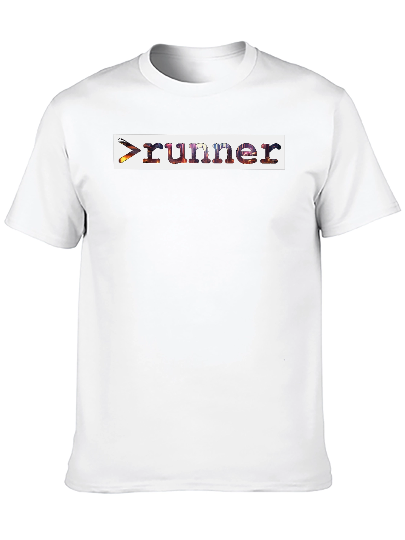 Runner Graphic T-Shirt - Black