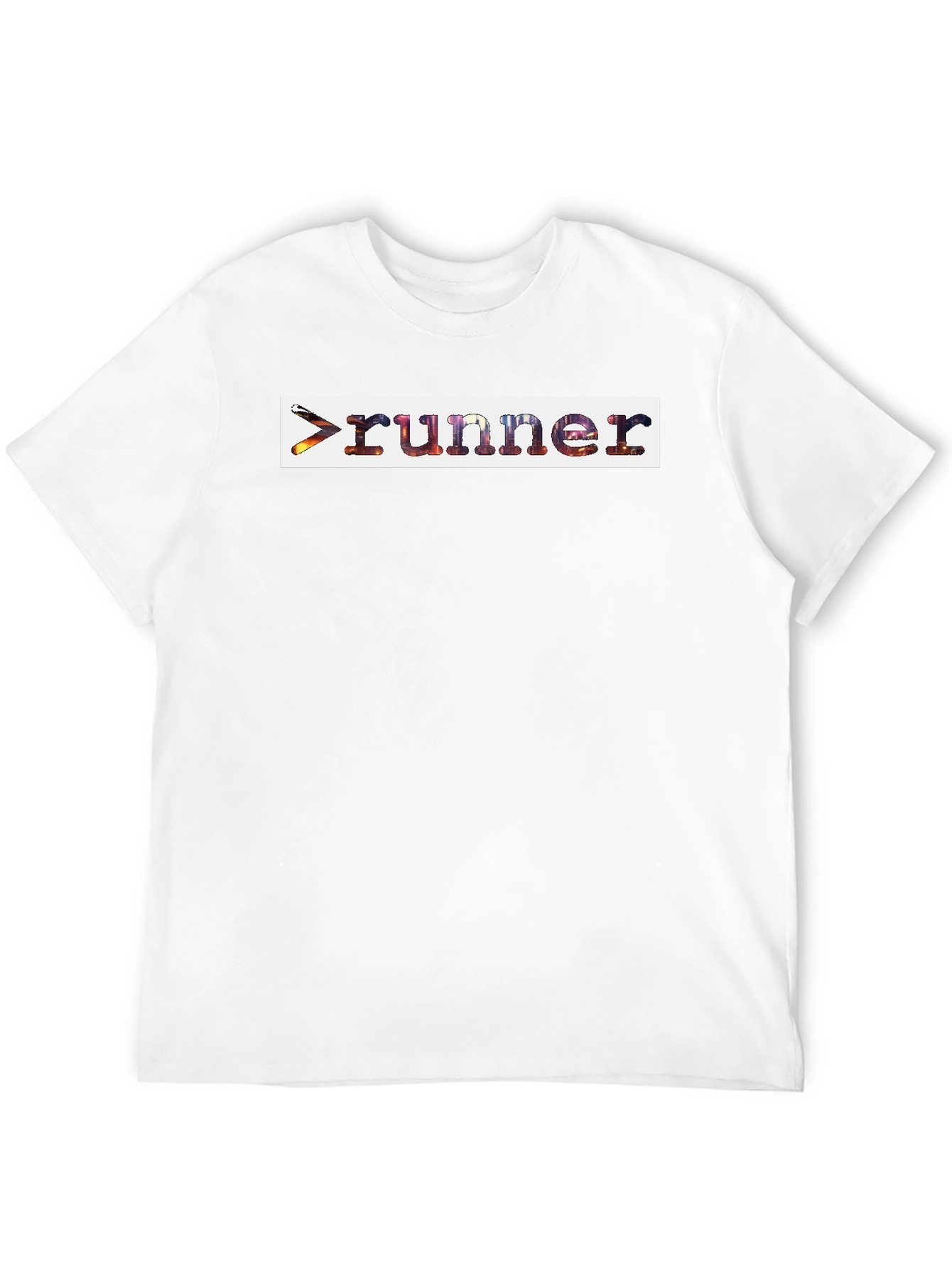 Runner Graphic T-Shirt - Black