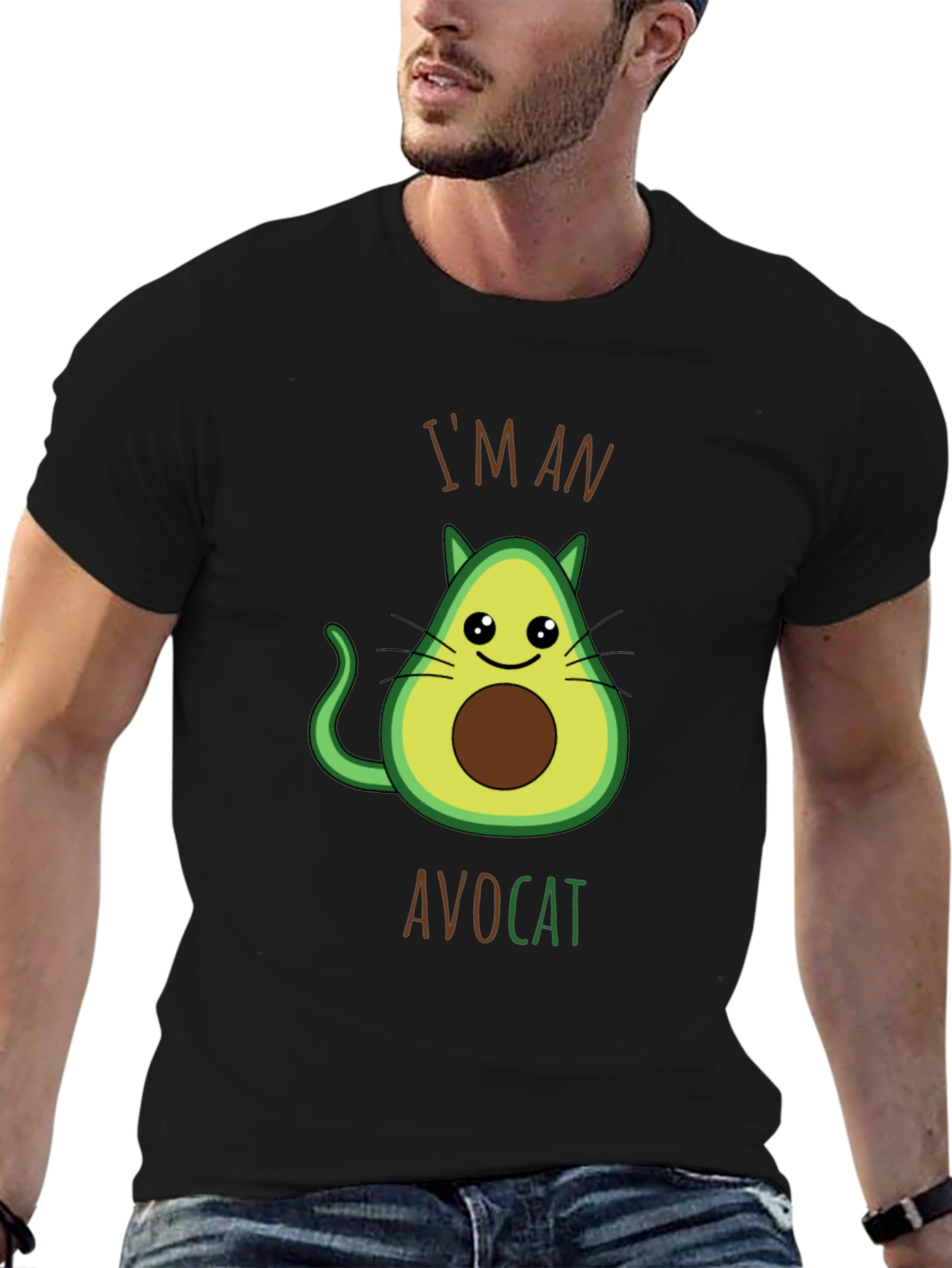 Avocat Funny Graphic Novelty Tee