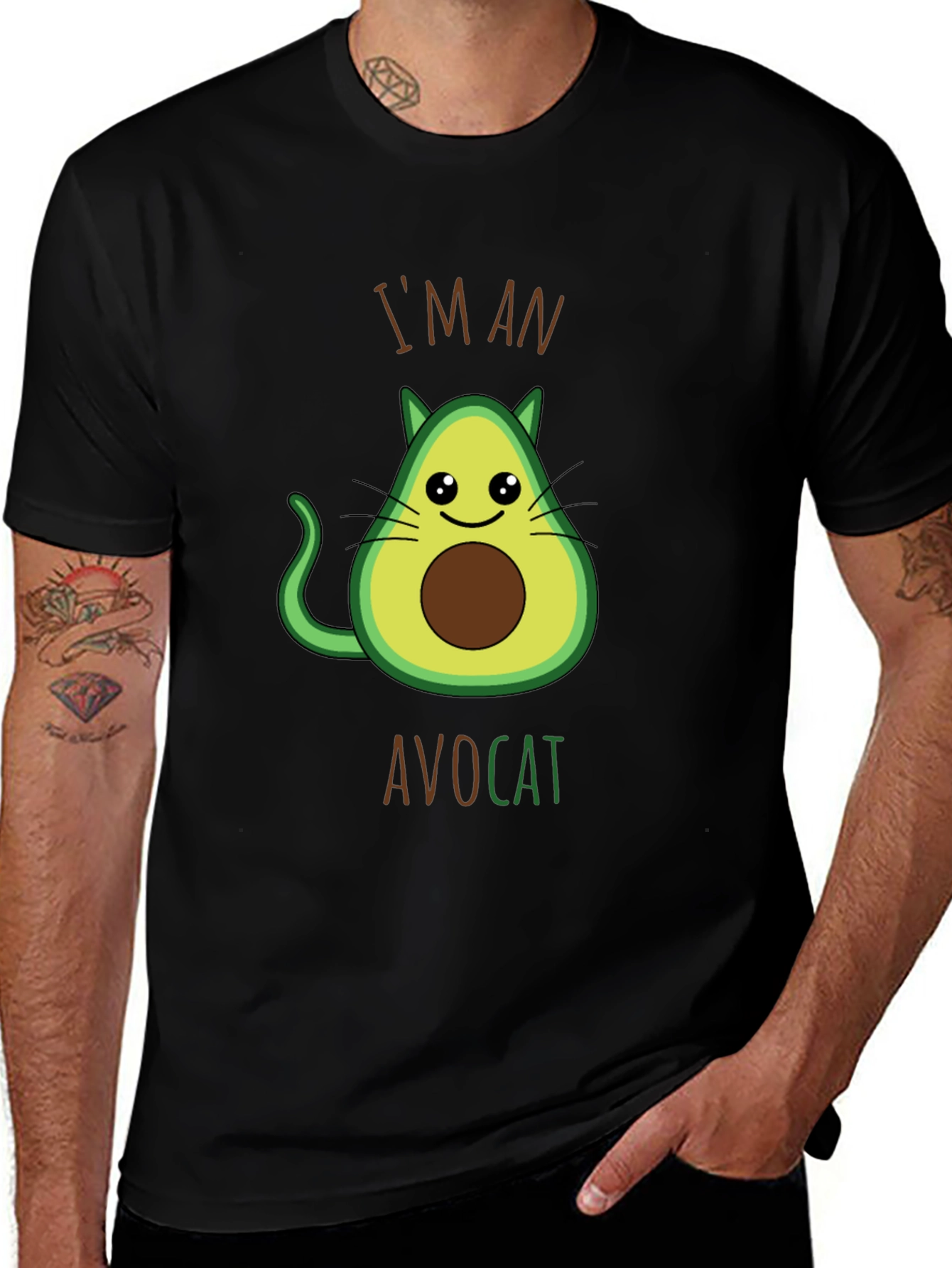 Avocat Funny Graphic Novelty Tee