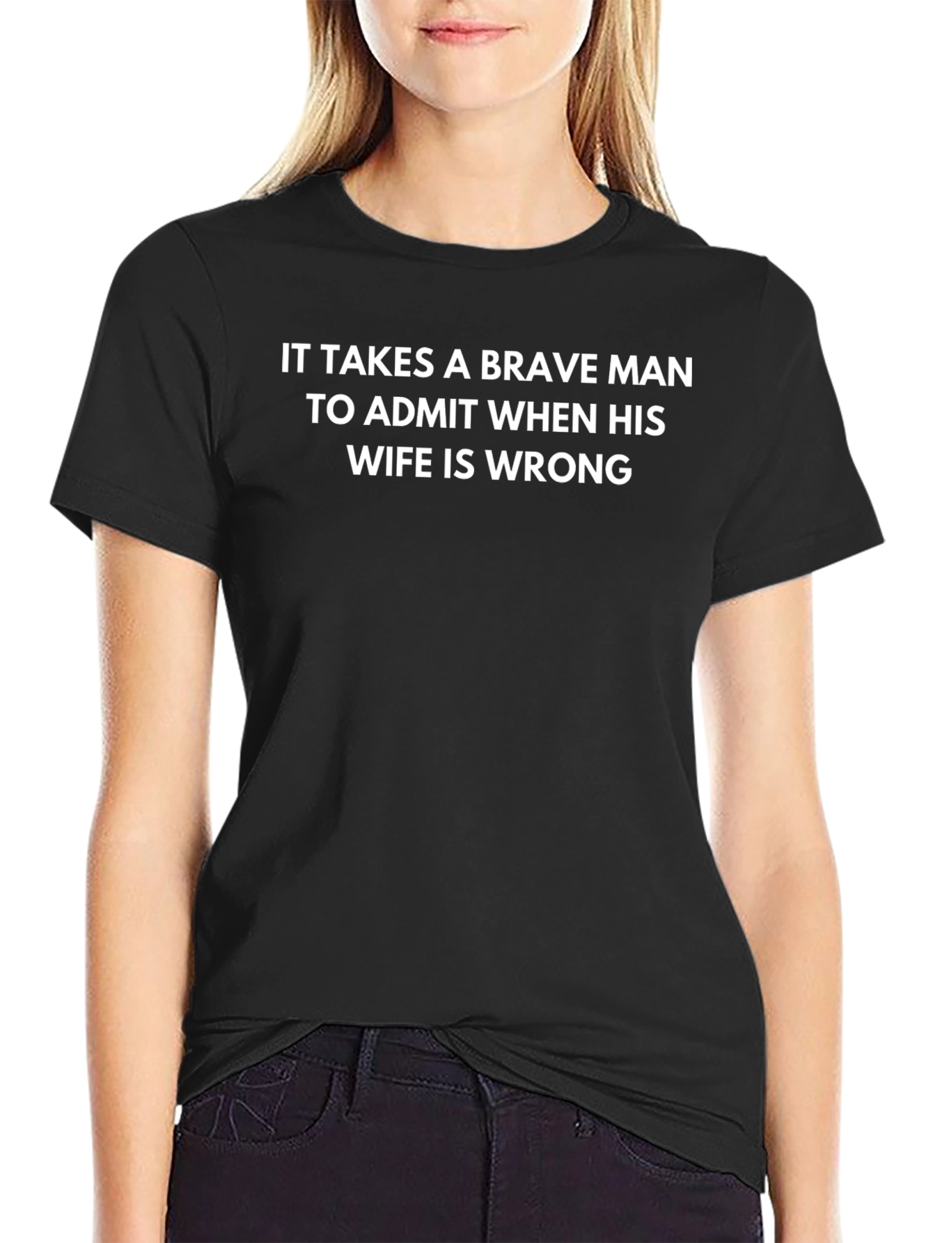 Brave Man T-Shirt - Funny Husband Tee