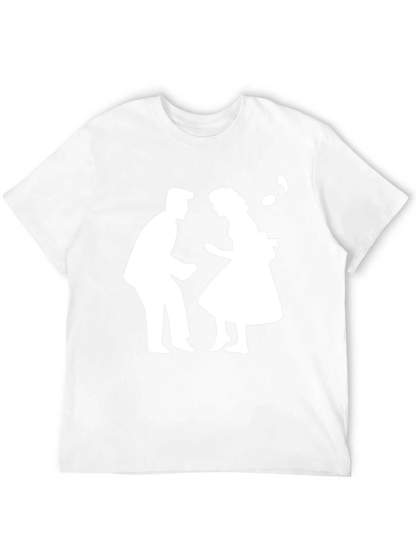 Retro Dance T-Shirt - Black Cotton Tee