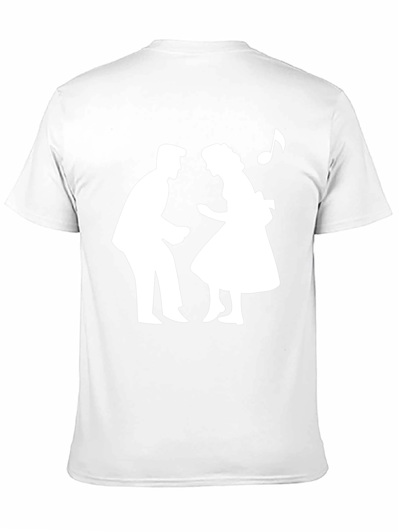 Retro Dance T-Shirt - Black Cotton Tee