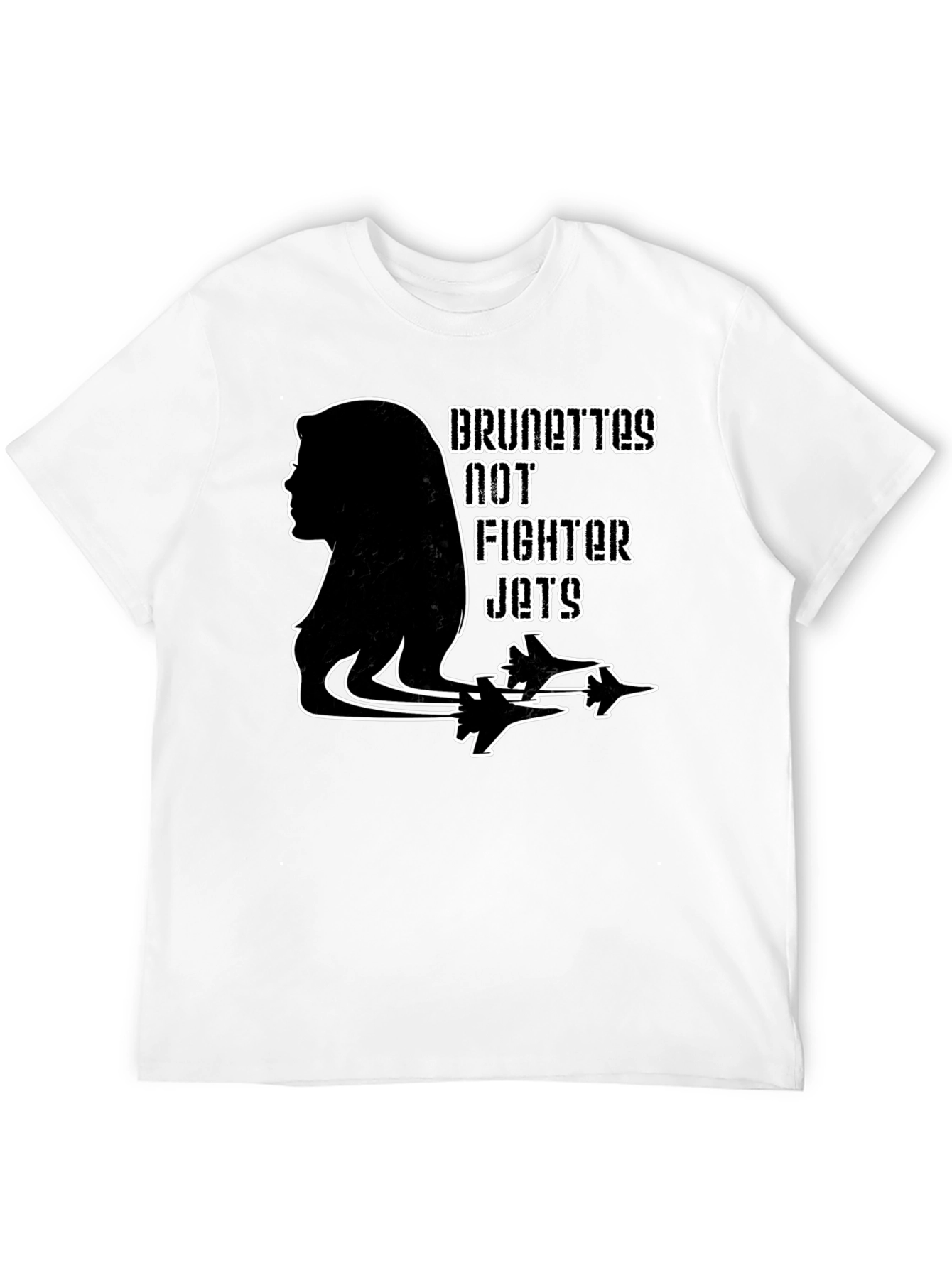 Brunettes Not Fighter Jets Graphic Tee - Unisex