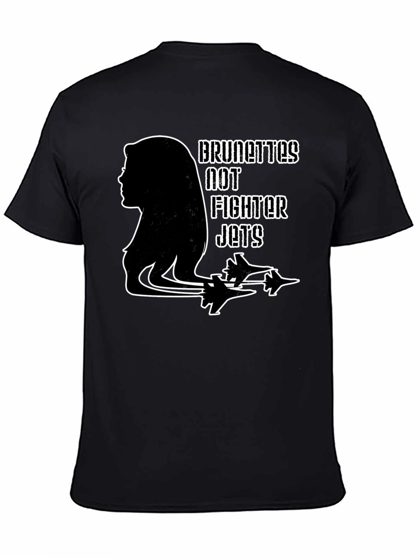 Brunettes Not Fighter Jets Graphic Tee - Unisex