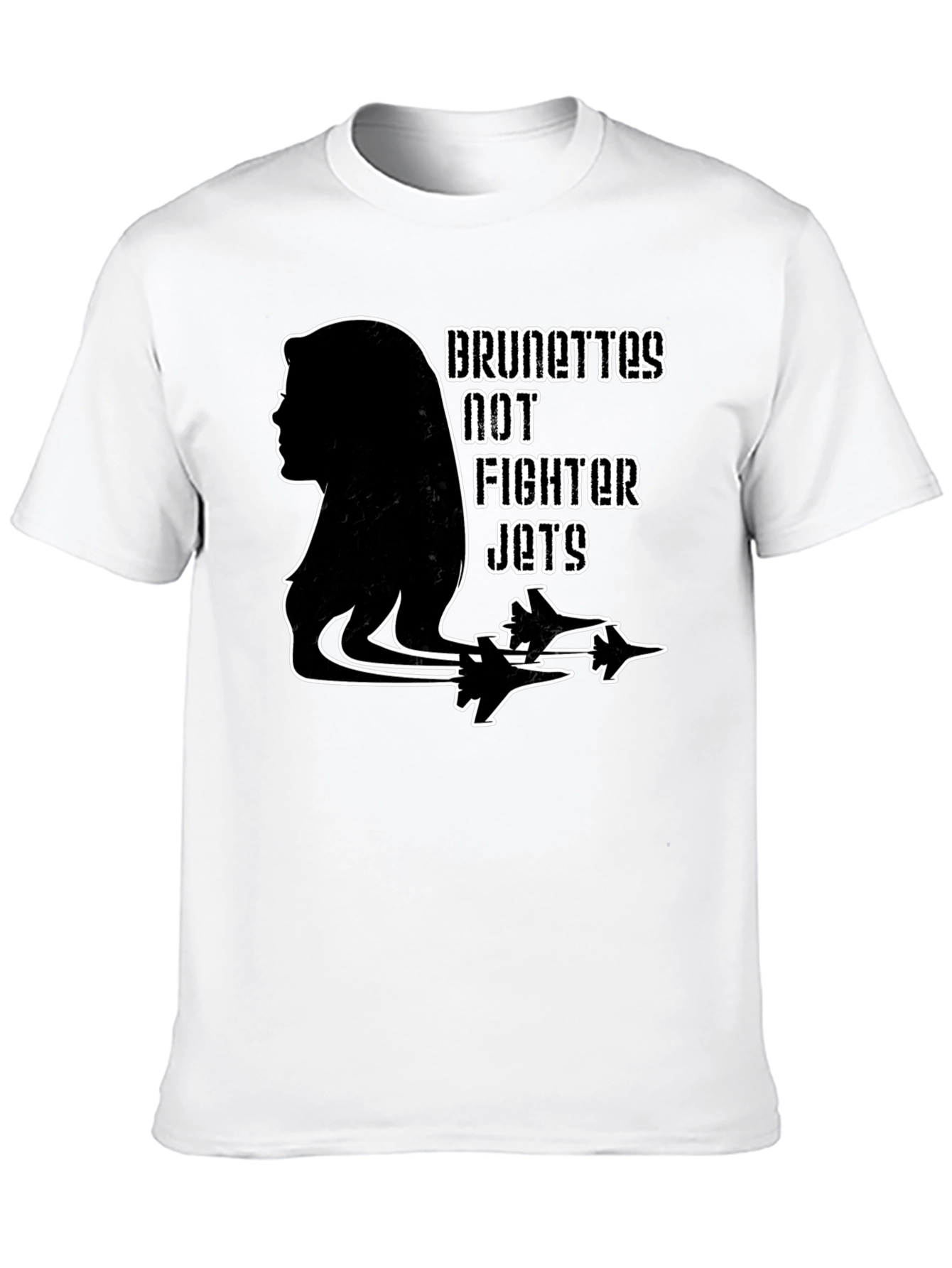 Brunettes Not Fighter Jets Graphic Tee - Unisex