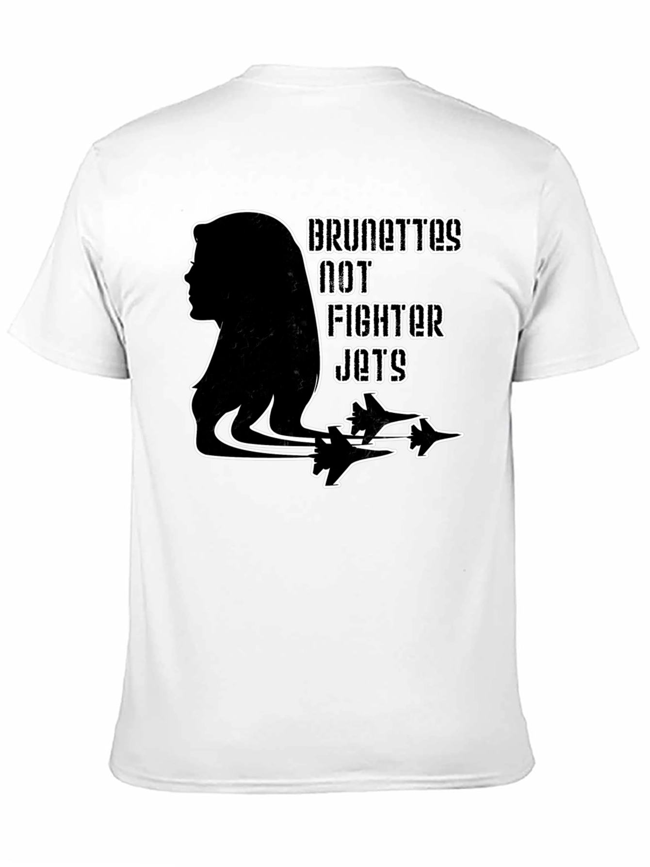 Brunettes Not Fighter Jets Graphic Tee - Unisex