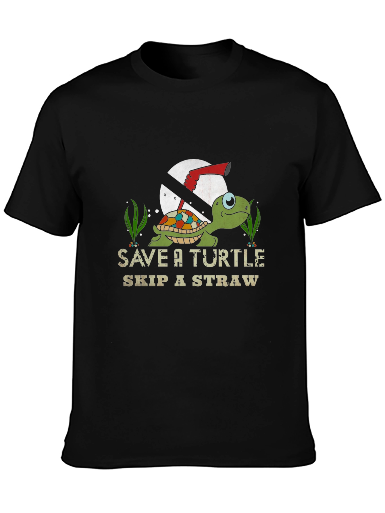 Save a Turtle Skip a Straw T-Shirt