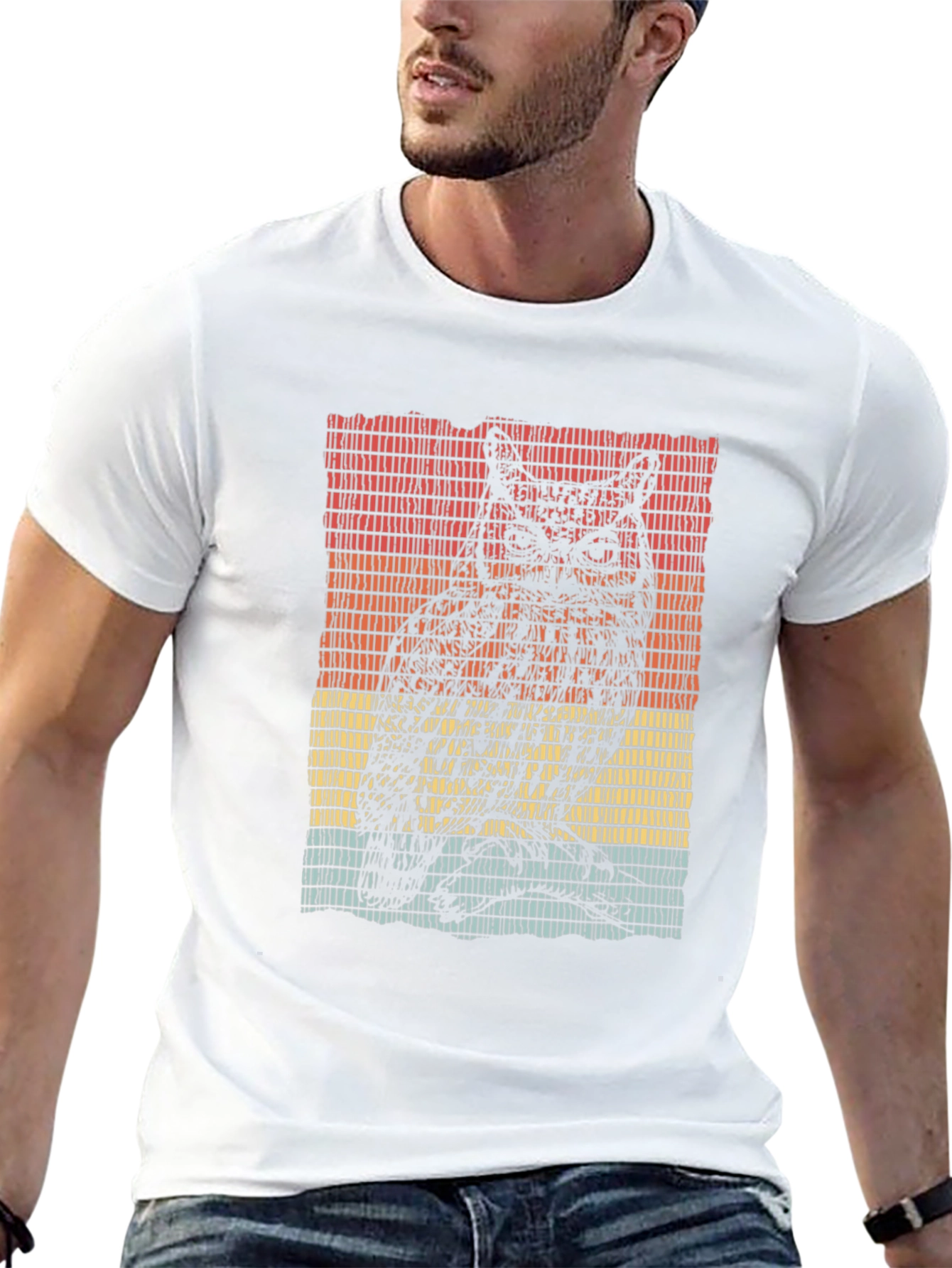 Retro Owl Graphic T-Shirt - Unique Design