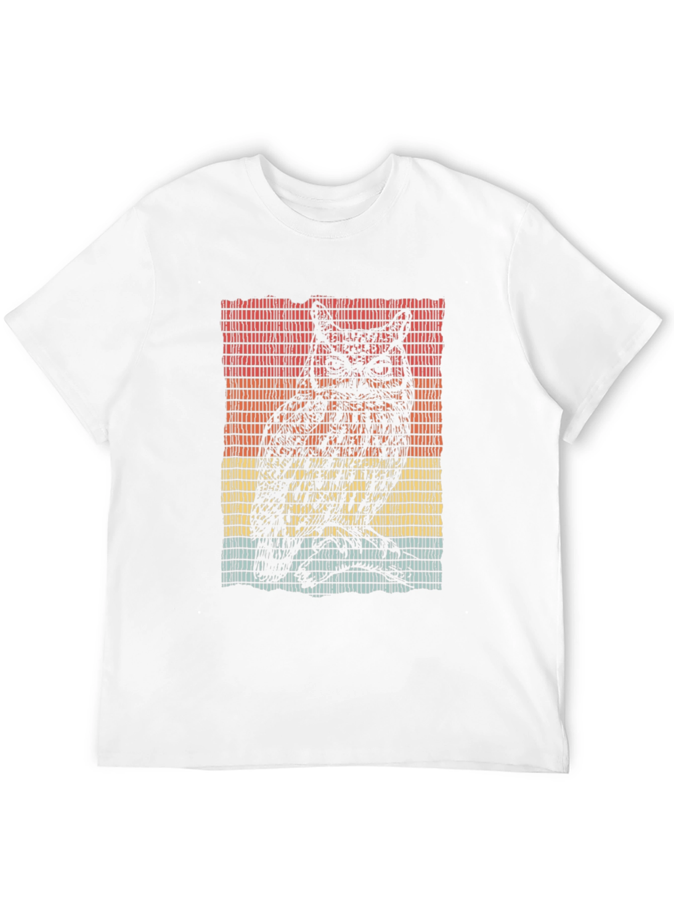 Retro Owl Graphic T-Shirt - Unique Design