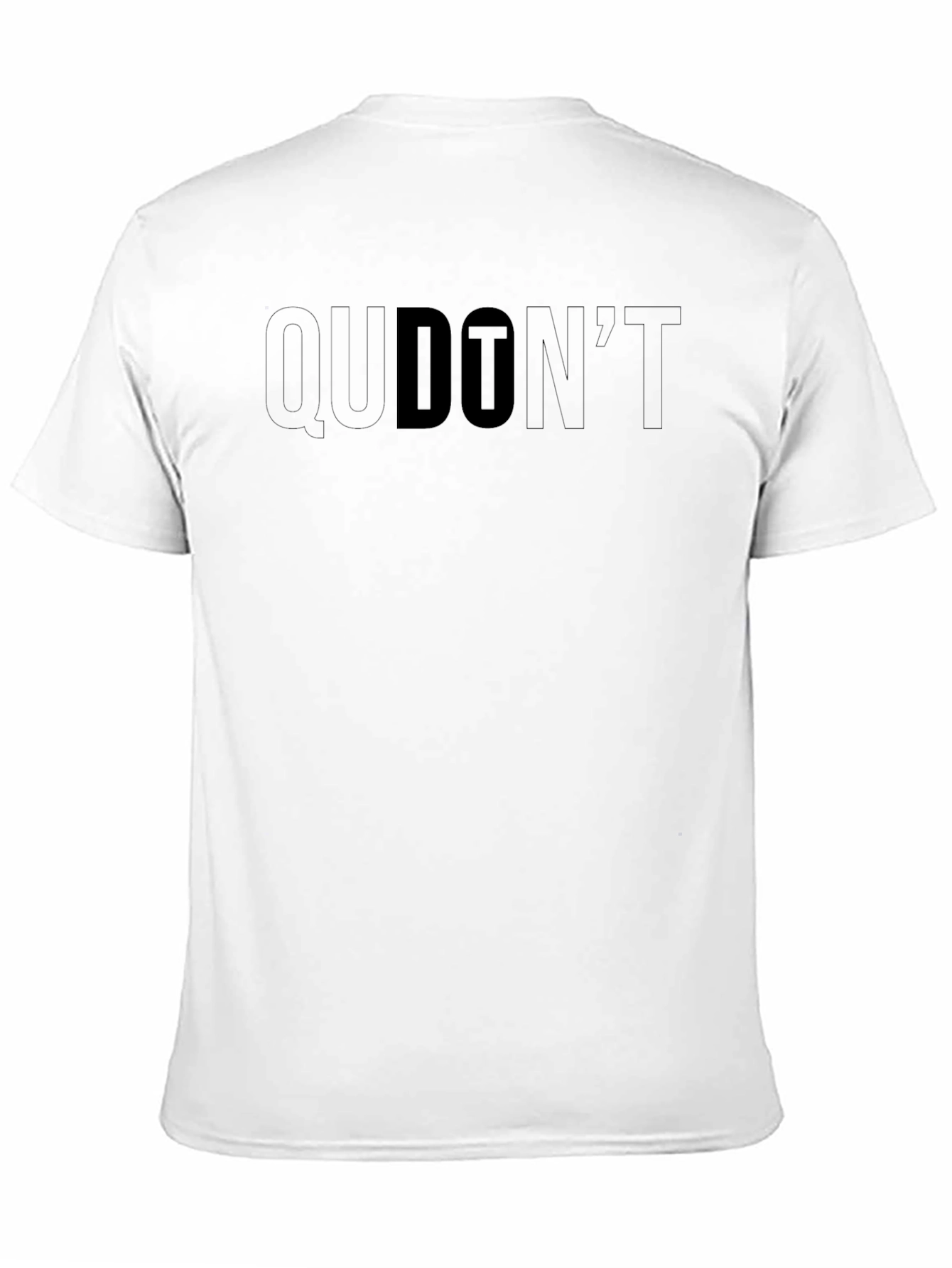 QU DONT Graphic Print T-Shirt