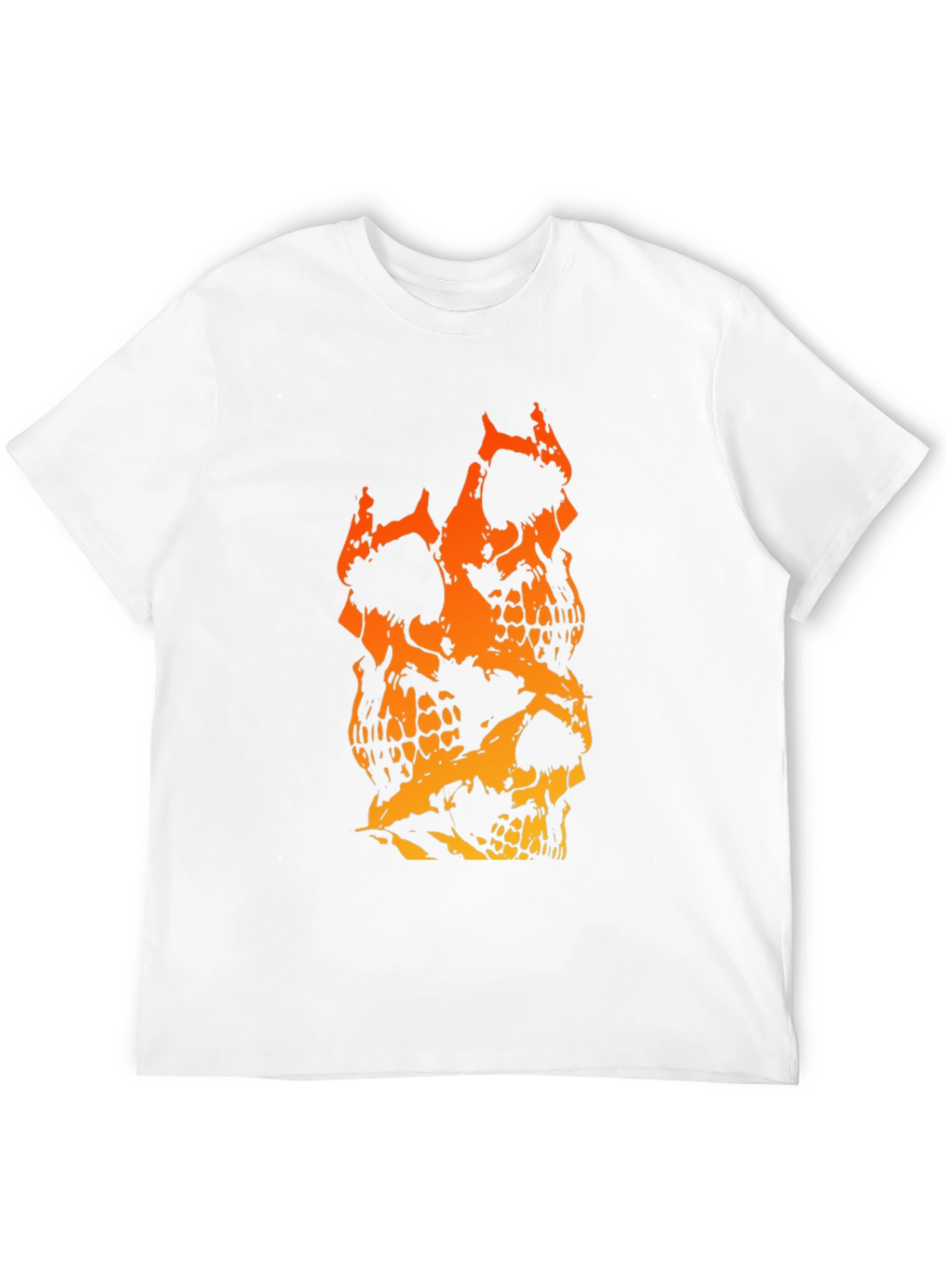 Skull Stack Graphic Tee - Mens Black T-Shirt