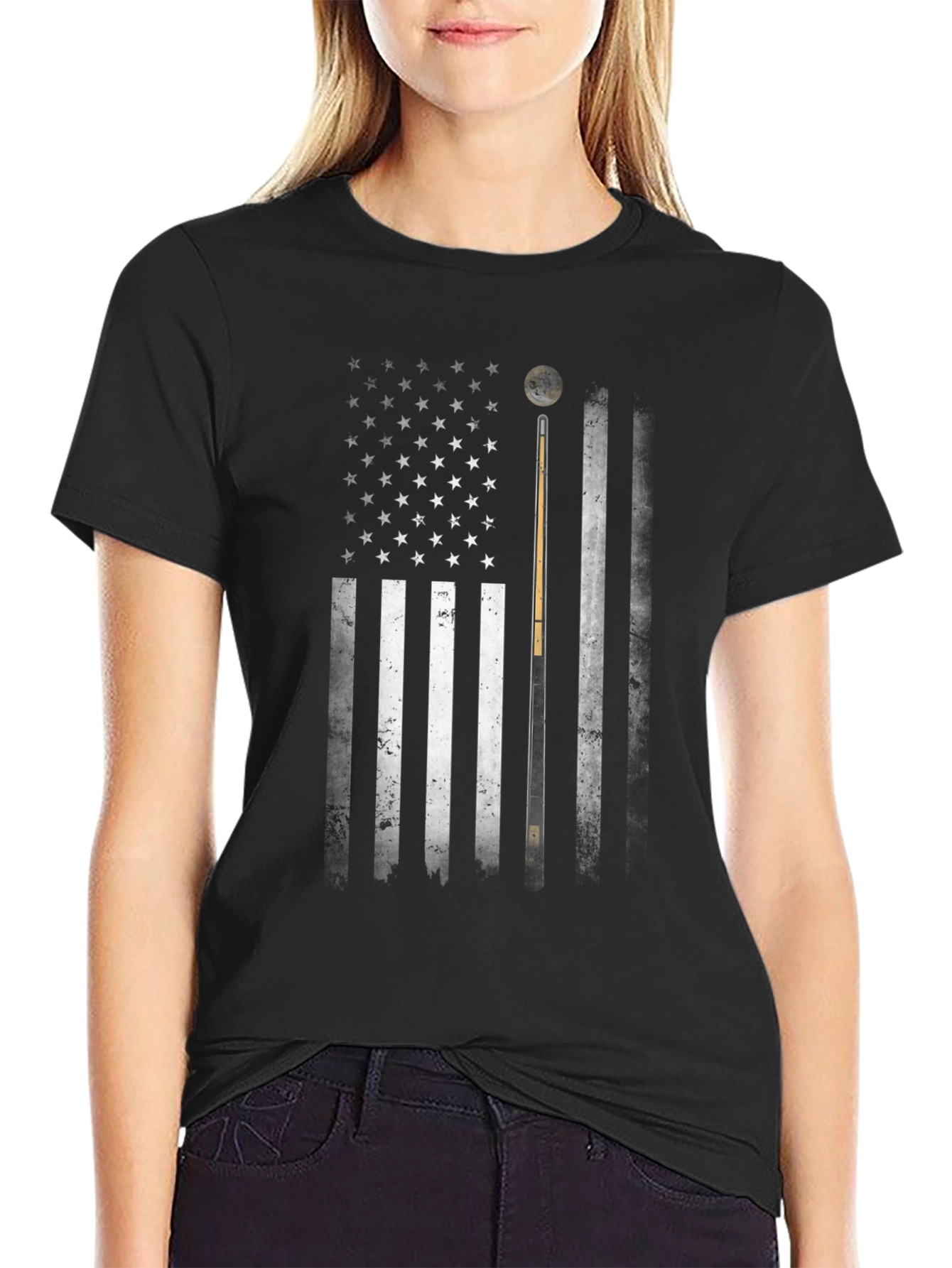 American Flag Billiards T-Shirt