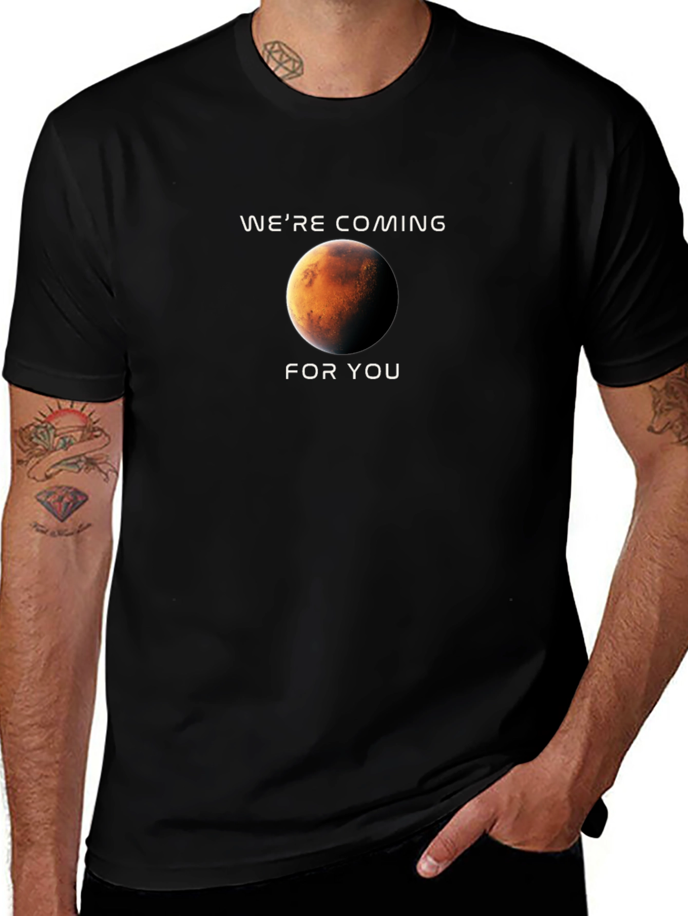 Were Coming For You Mars Graphic T-Shirt