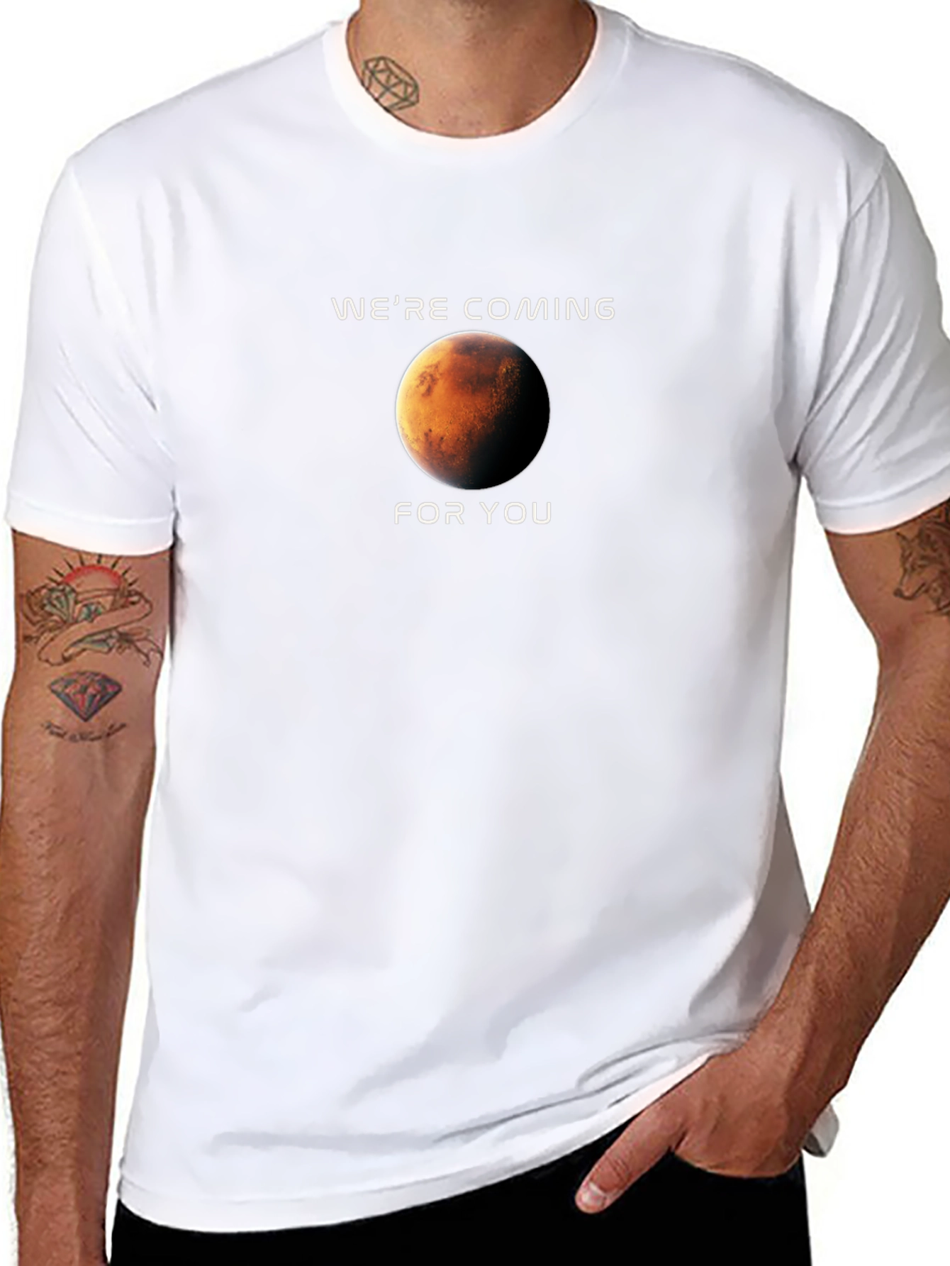 Were Coming For You Mars Graphic T-Shirt