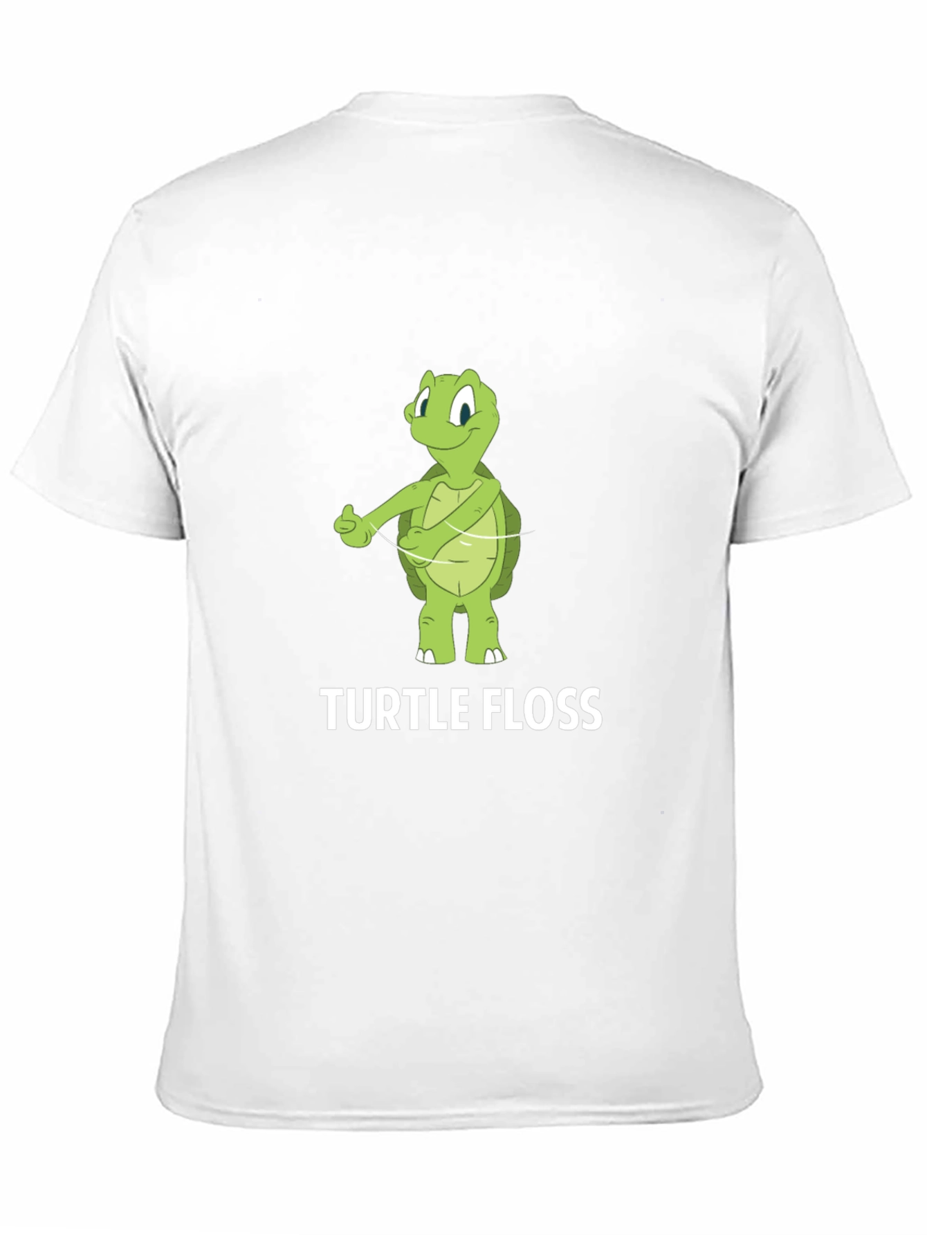 Turtle Floss T-Shirt - Funny Dental Hygiene Tee