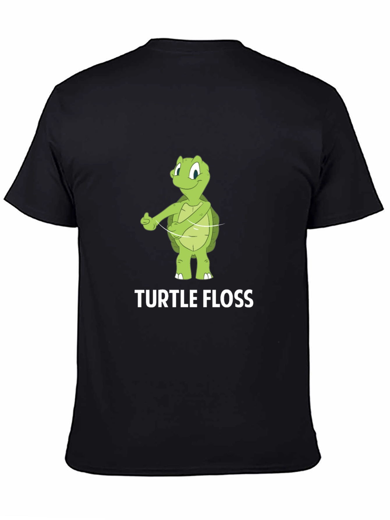 Turtle Floss T-Shirt - Funny Dental Hygiene Tee