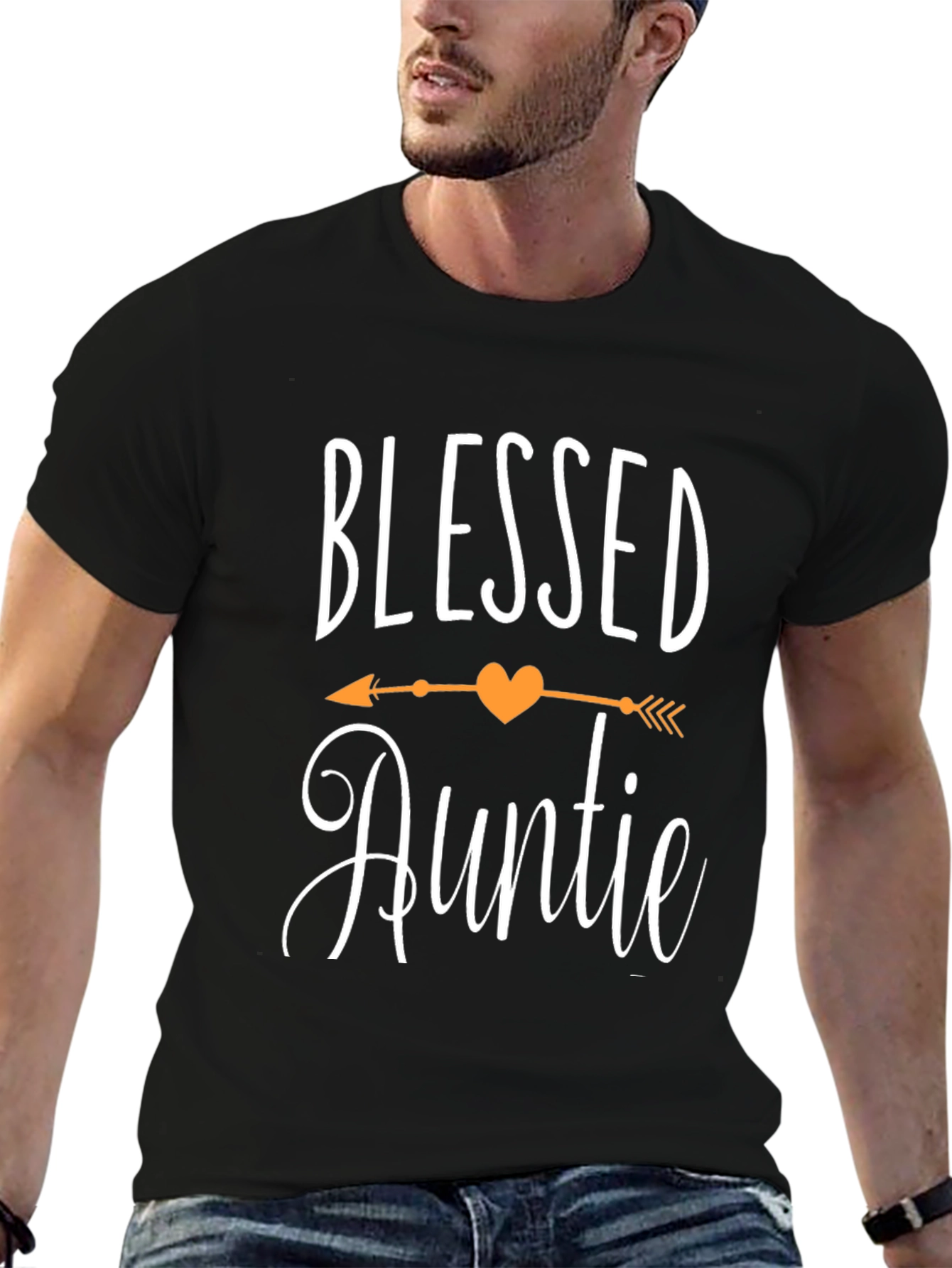 Blessed Auntie T-Shirt - Cute Graphic Tee