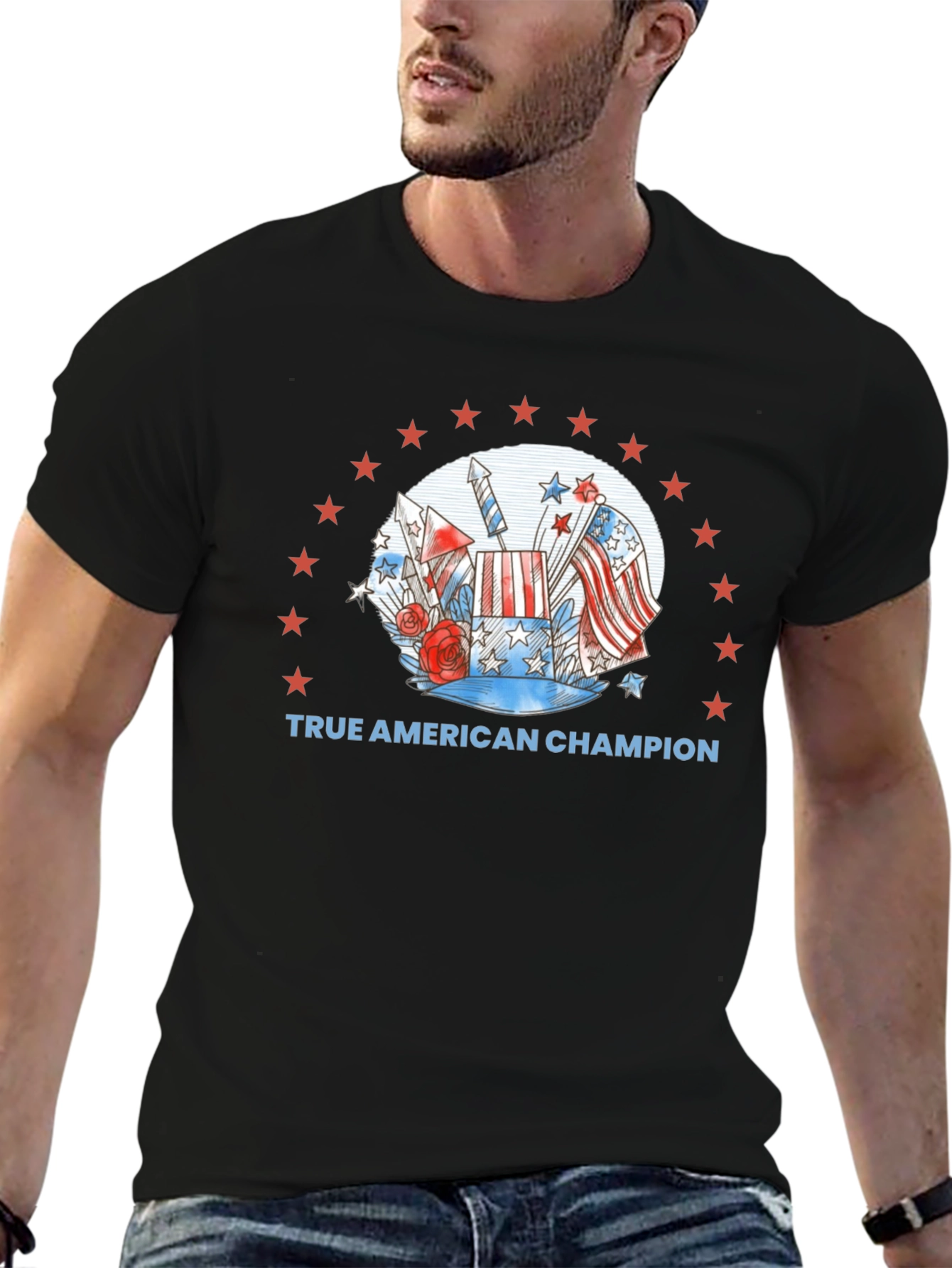 True American Champion Graphic T-Shirt